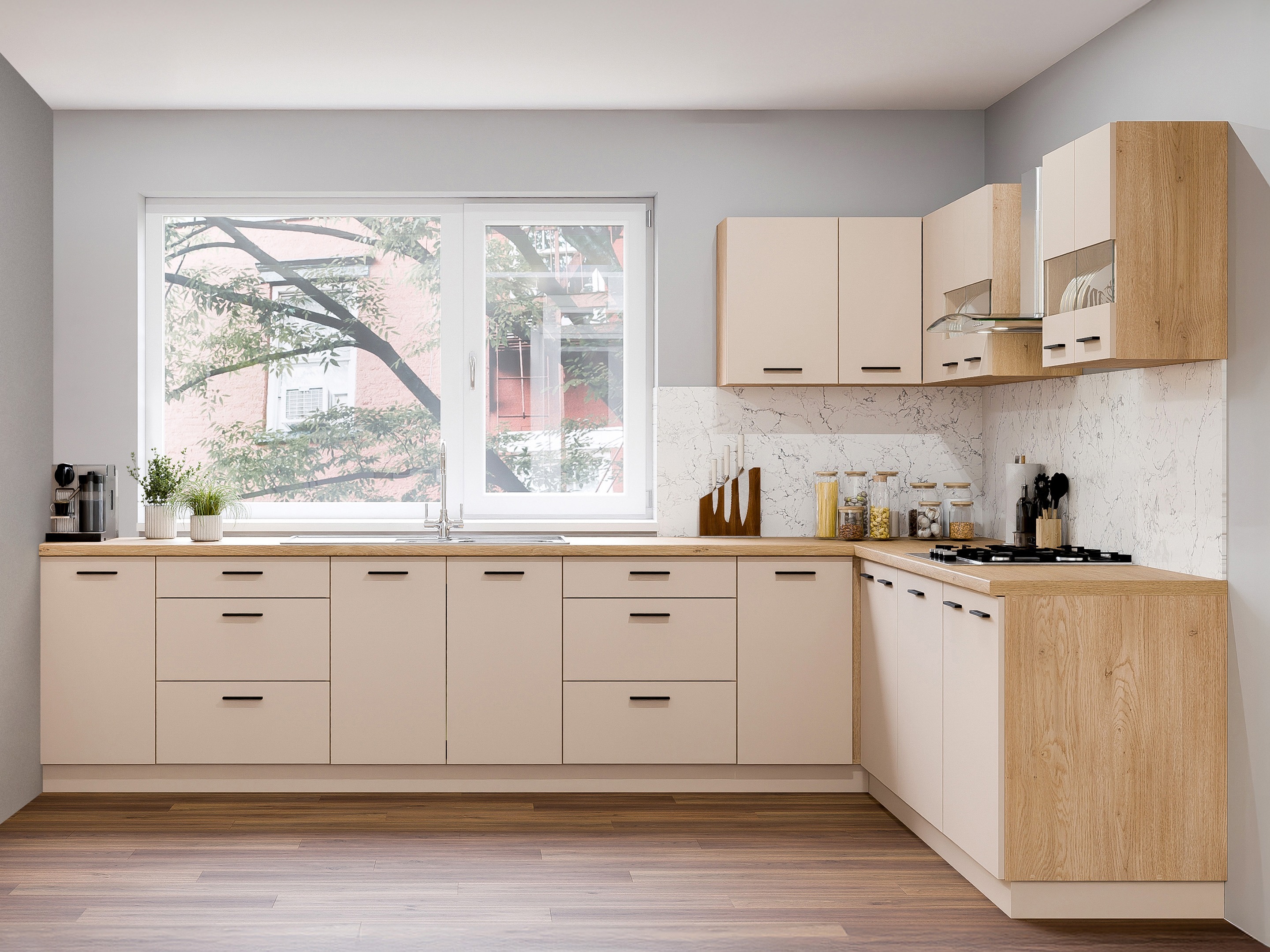 Модулен кухненски комплект Ati Cashmere 135