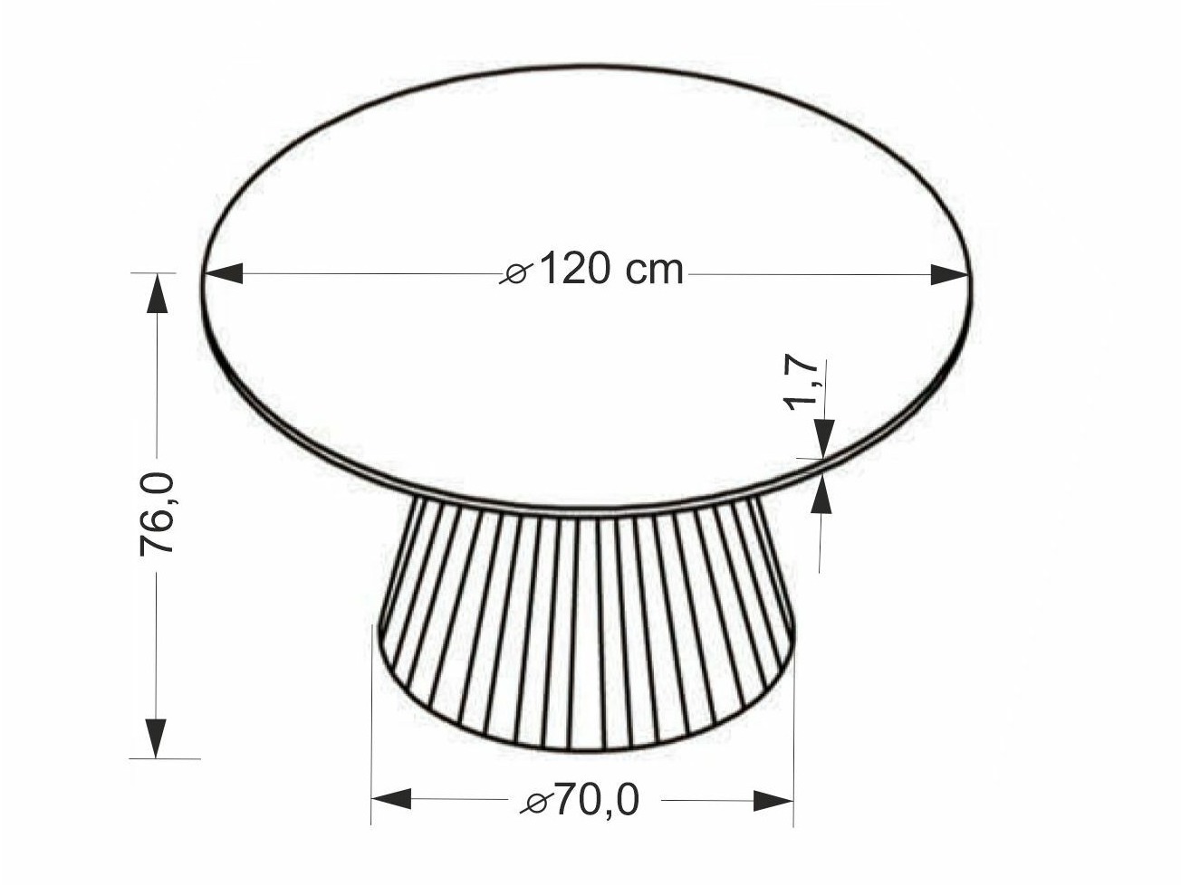 Маса Houston 2078