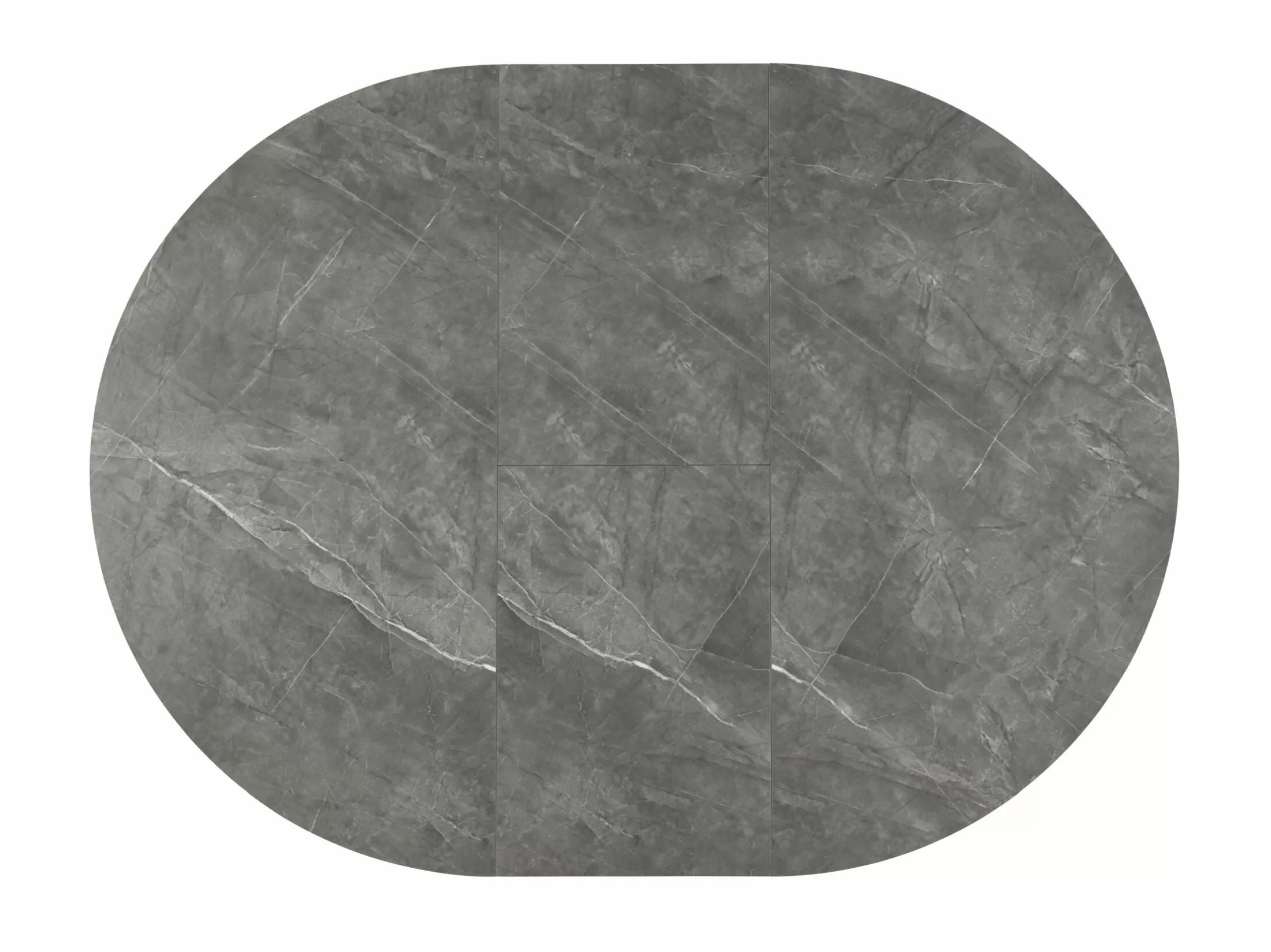 Маса Detroit 920 (Сив мрамор + Черен)