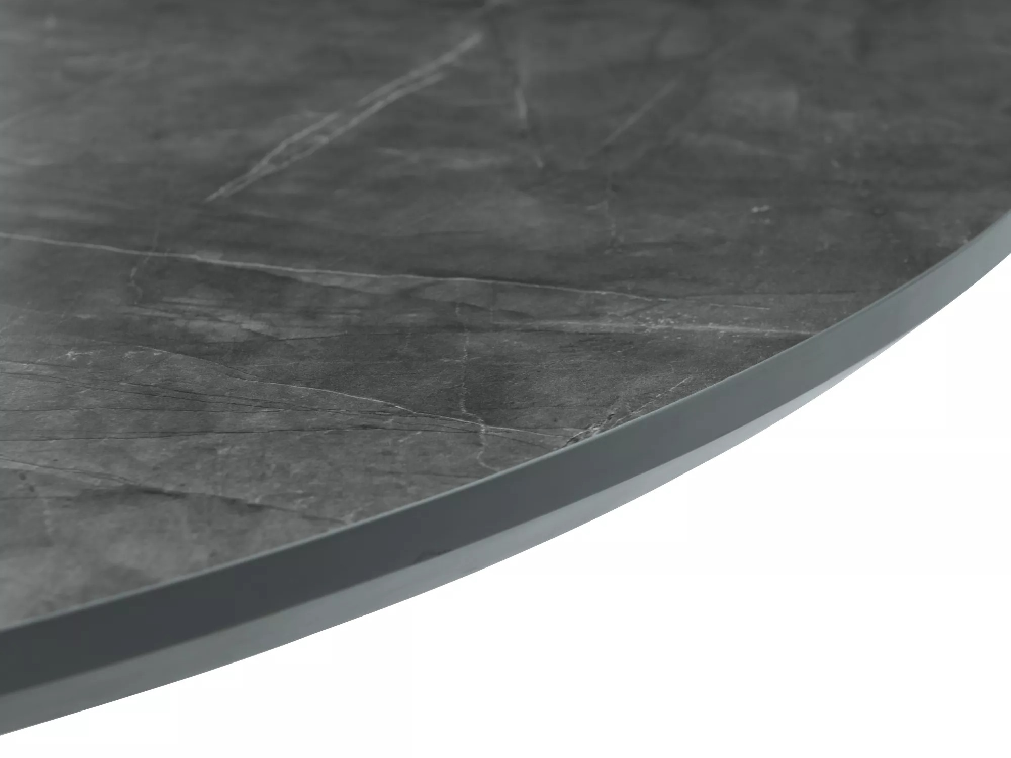 Маса Detroit 920 (Сив мрамор + Черен)