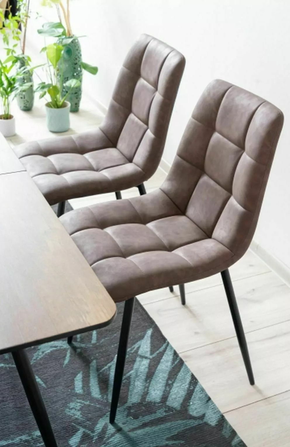 Стол Detroit 922 (Кафяв)