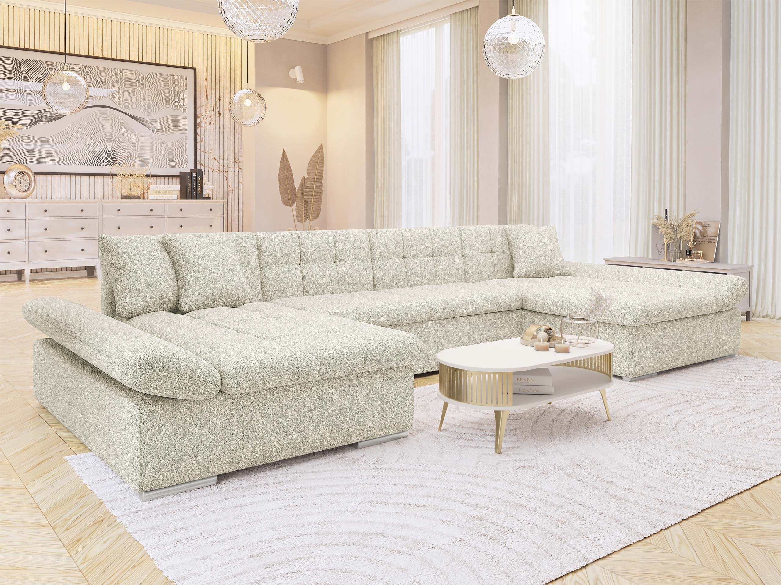 Ъглов диван Comfivo 240 (Manza 04)