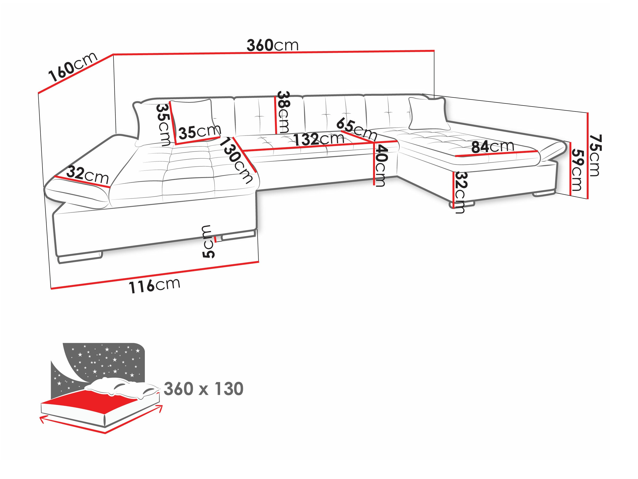 Ъглов диван Comfivo Ficus I (Soft 011 + Lux 05 + Lux 06)
