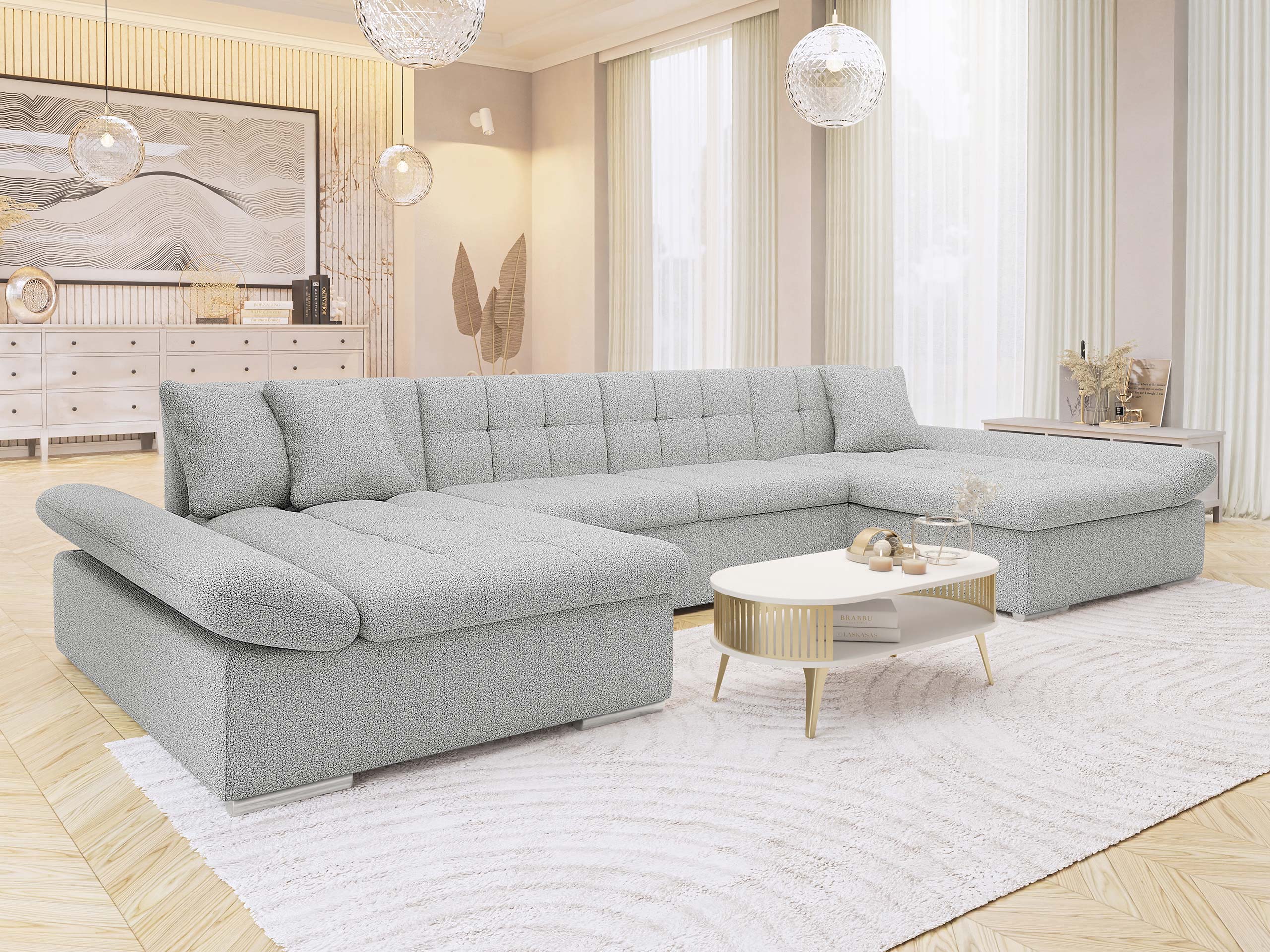 Ъглов диван Comfivo Ficus II (Manza 83)