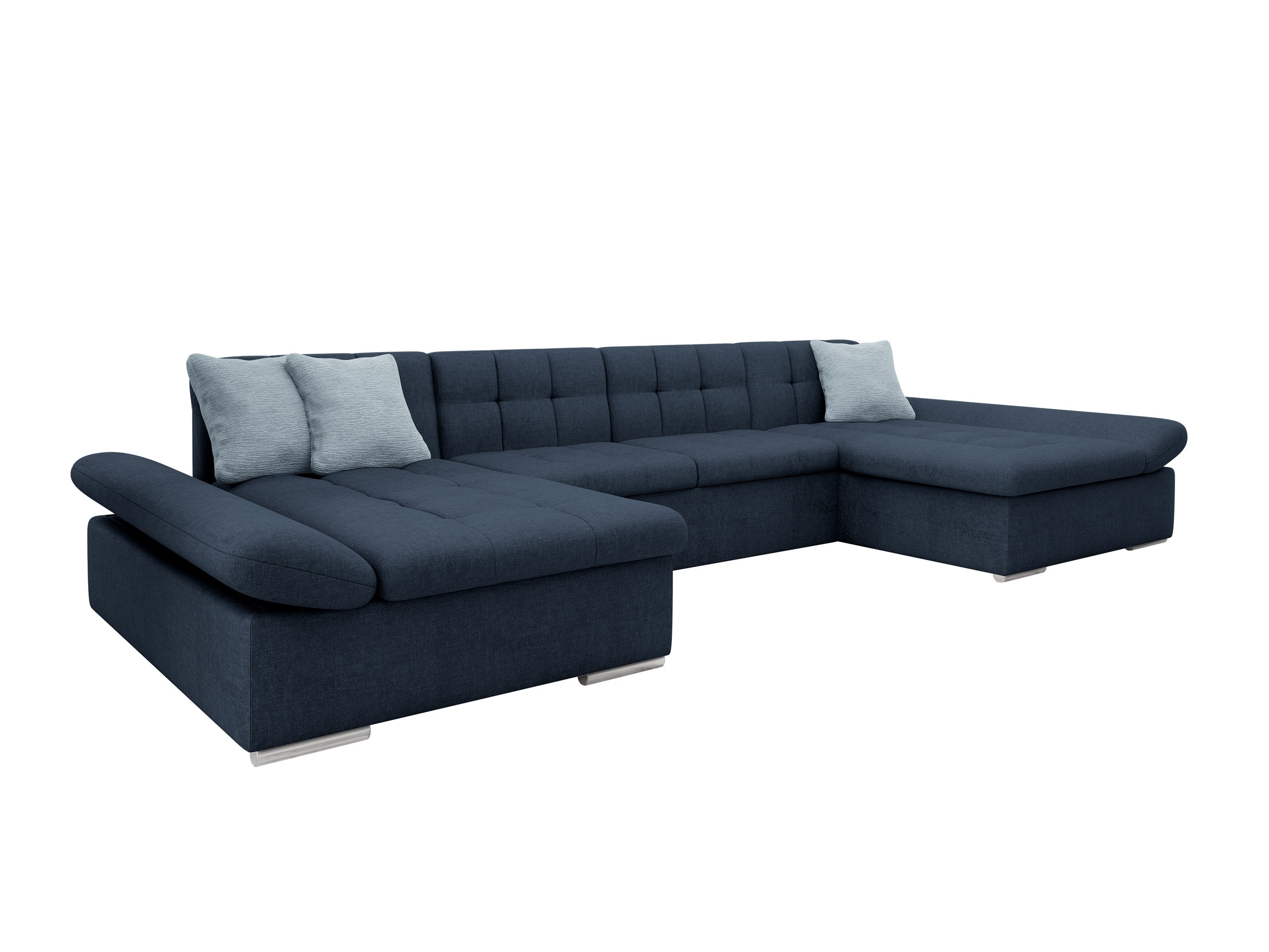 Ъглов диван Comfivo Ficus II (Maya 09 + Mokka 71)
