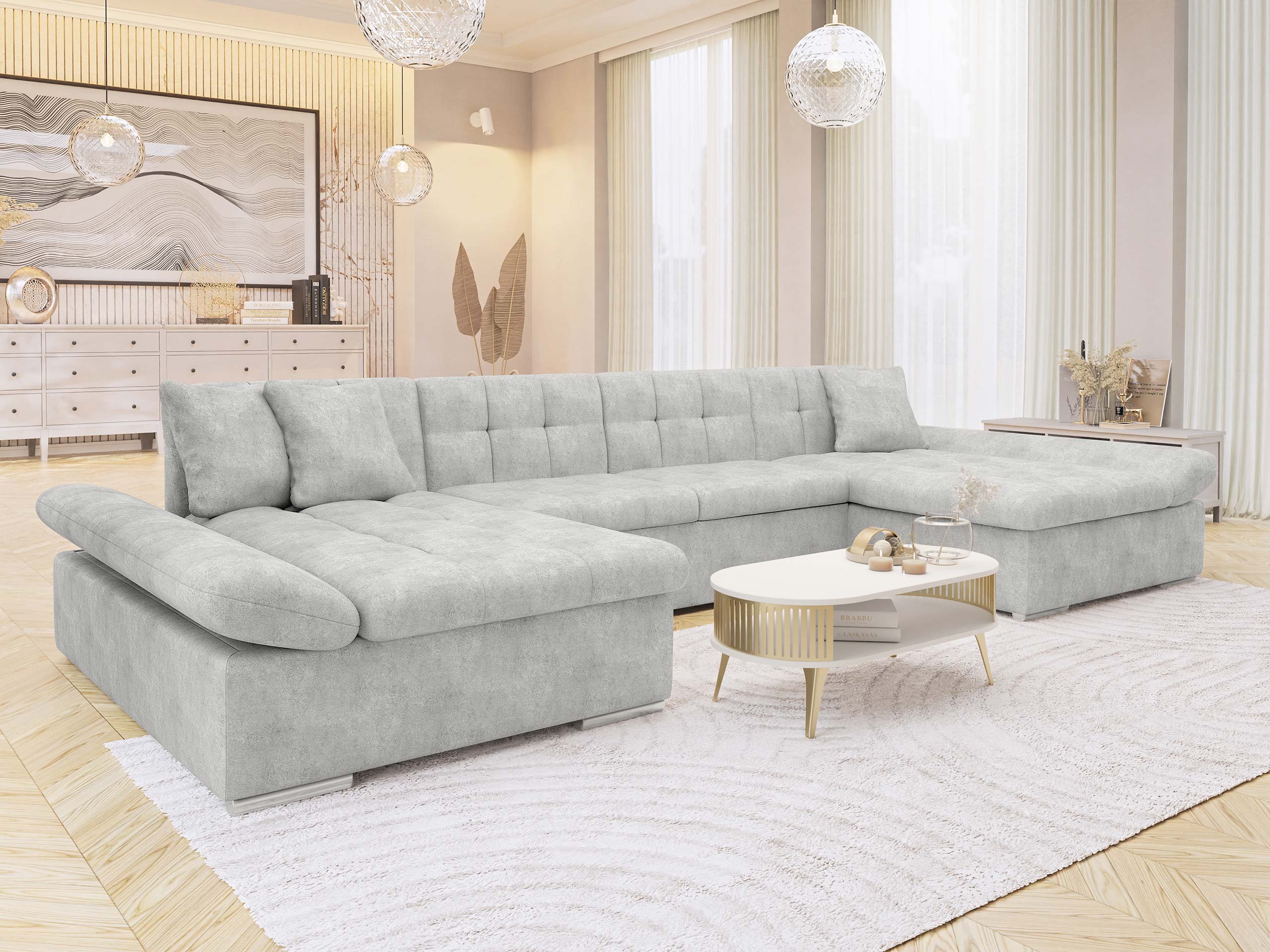 Ъглов диван Comfivo Ficus II (Zoya 01)