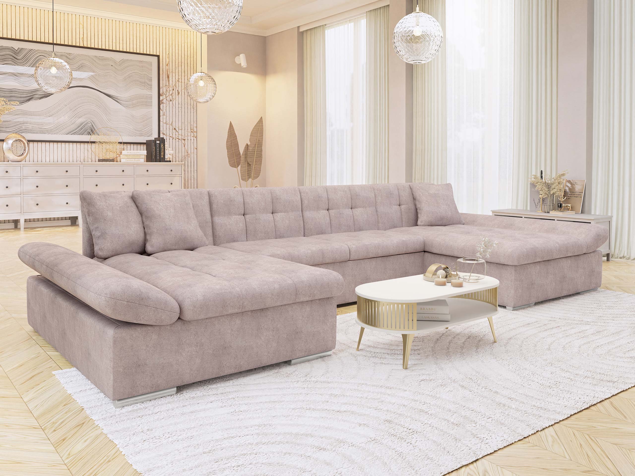 Ъглов диван Comfivo Ficus II (Zoya 03)