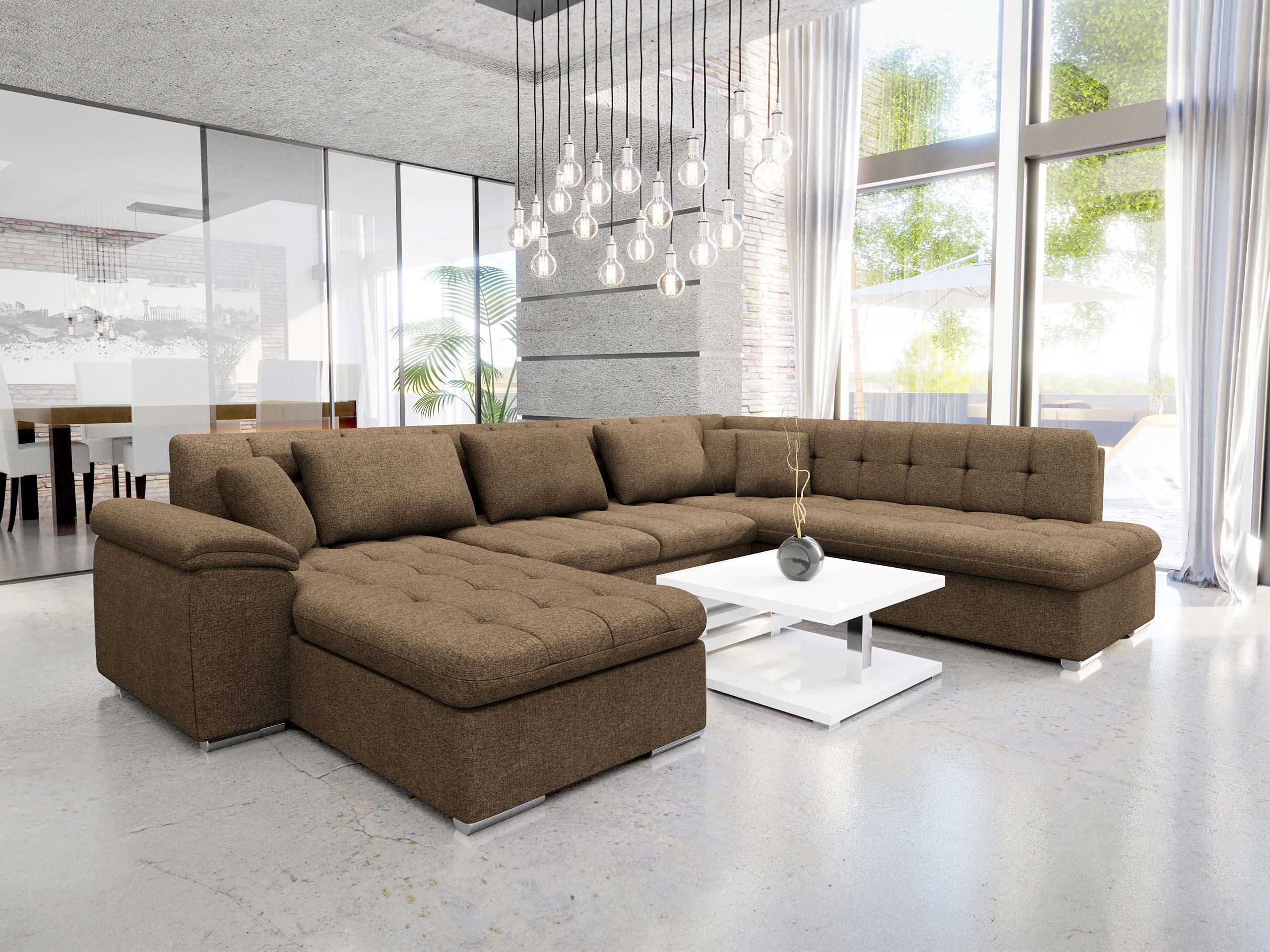 Ъглов диван Comfivo Gemma IV (Lux 03)
