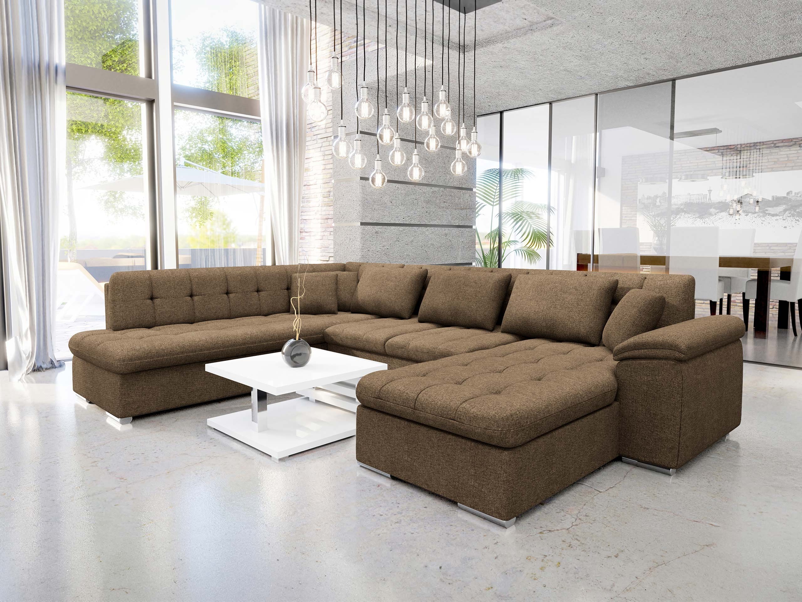 Ъглов диван Comfivo Gemma IV (Lux 03)