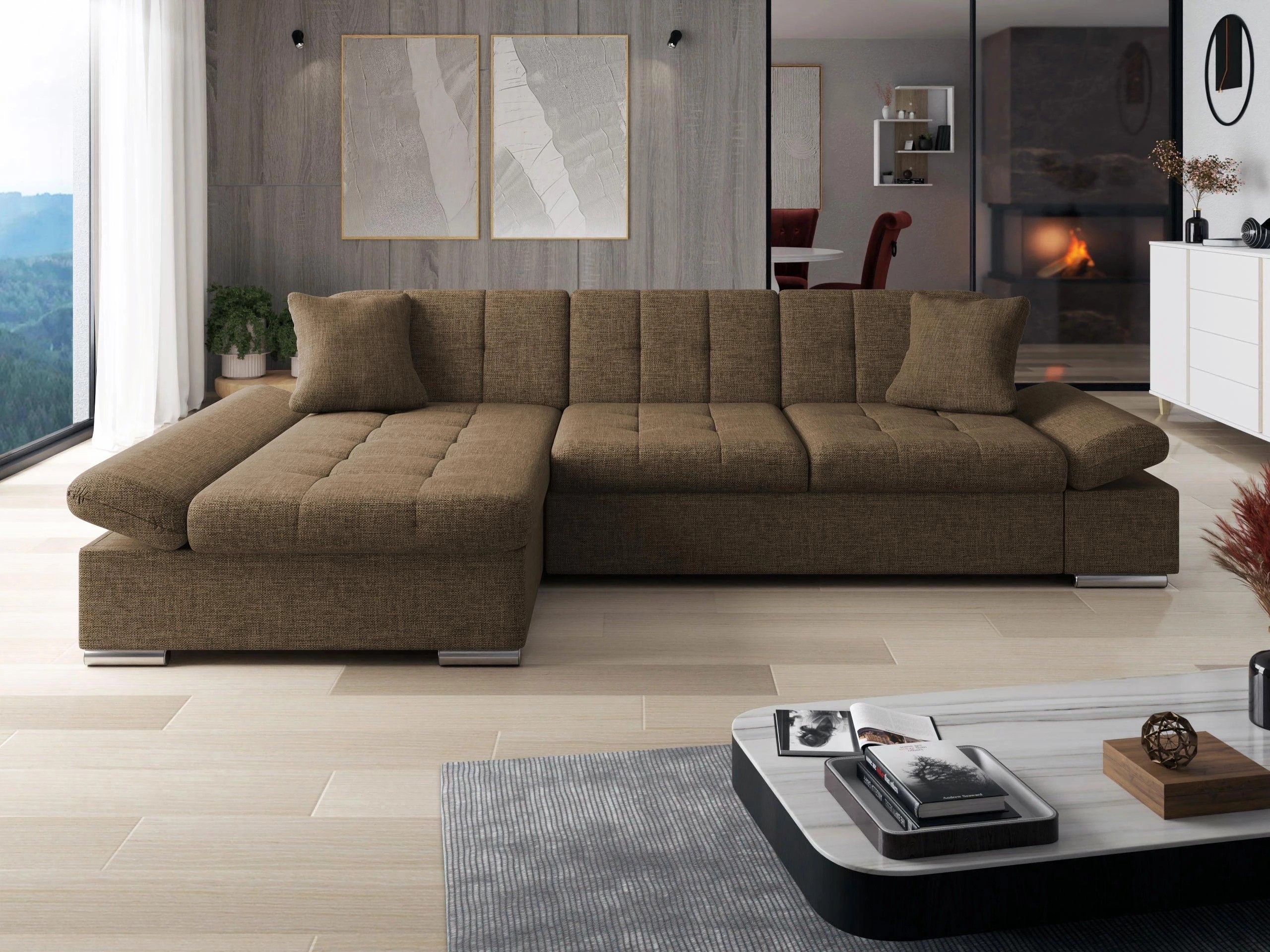 Ъглов диван Comfivo Sanitas (Lux 03)