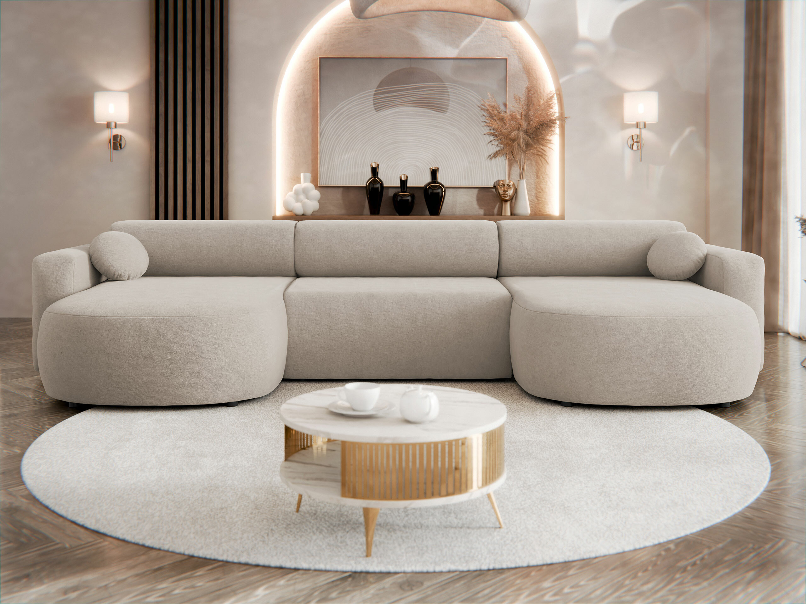 Ъглов диван Comfivo Pullus I (Velo 623)