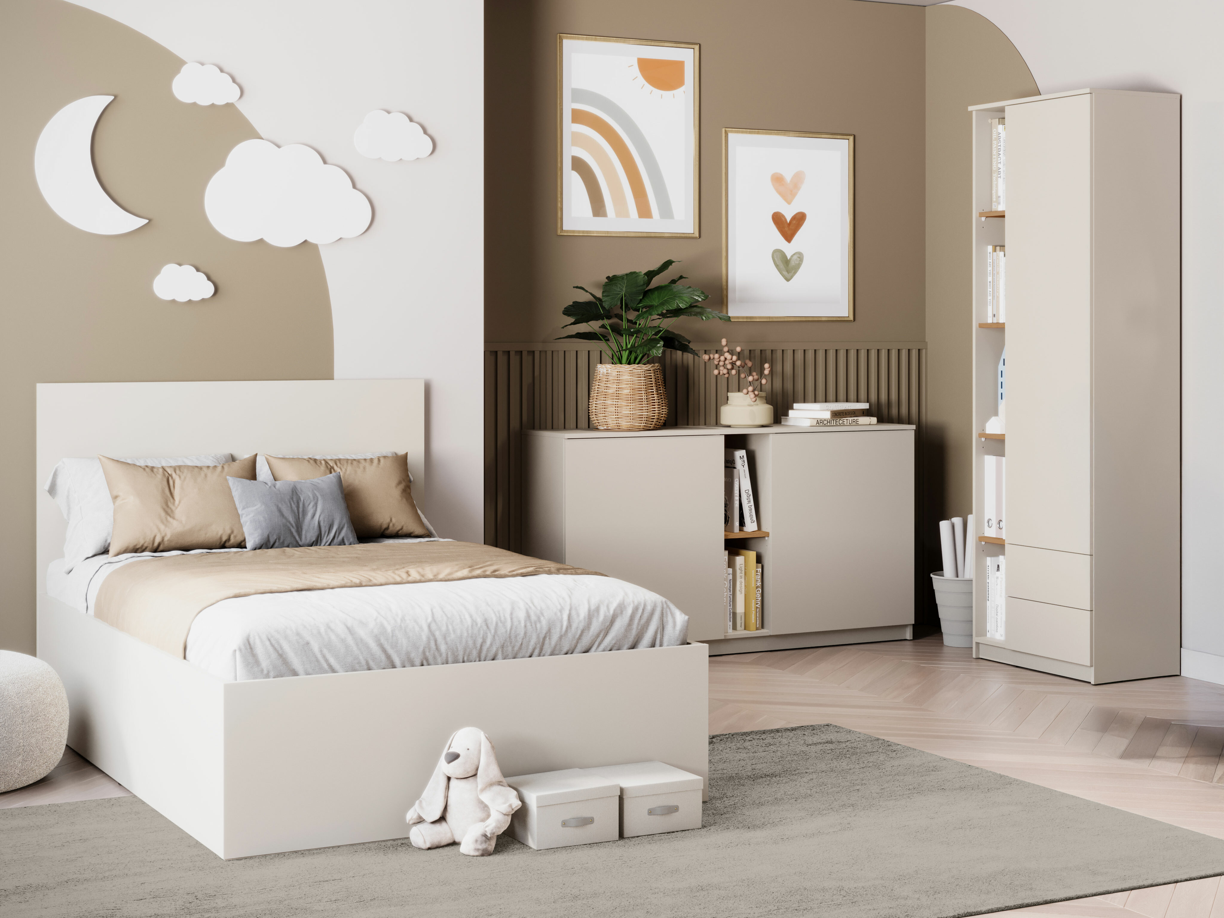 Комплект за детска стая Ferferu 109 (Няма)