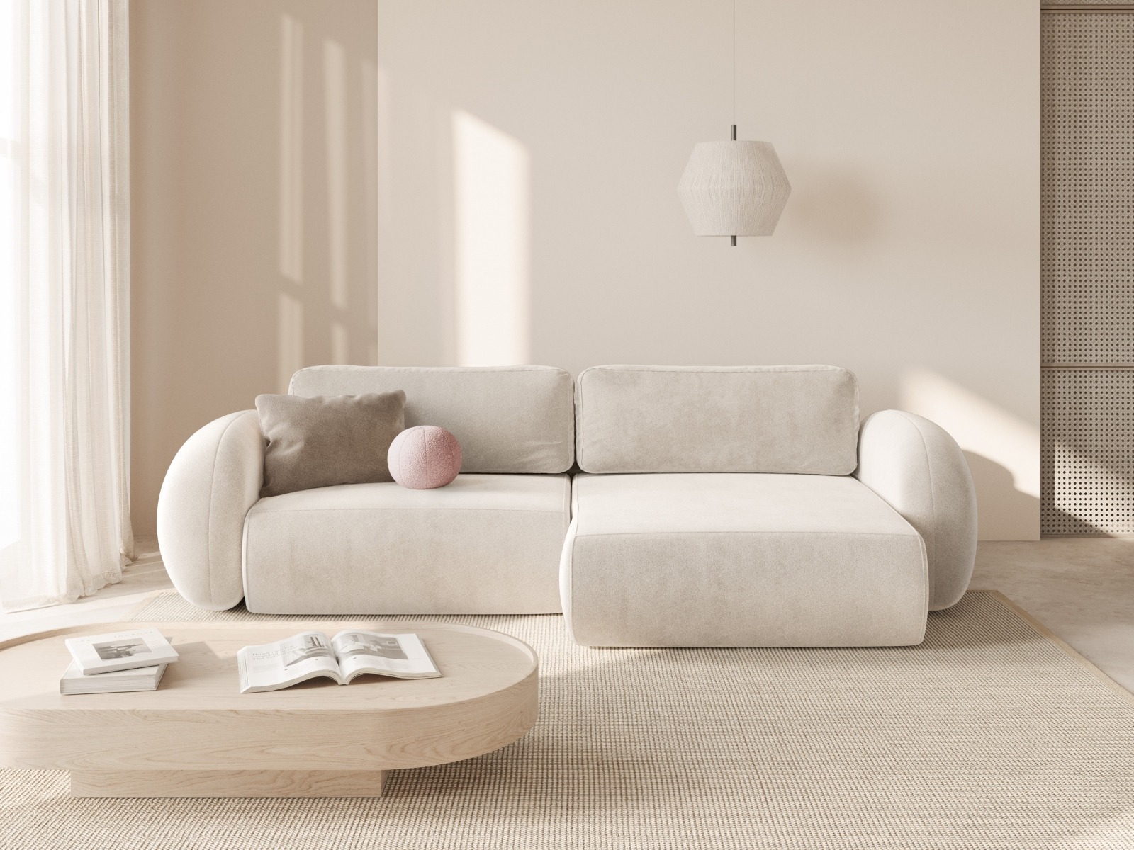 Ъглов диван Franklin 207 (Magic Velvet 2256)