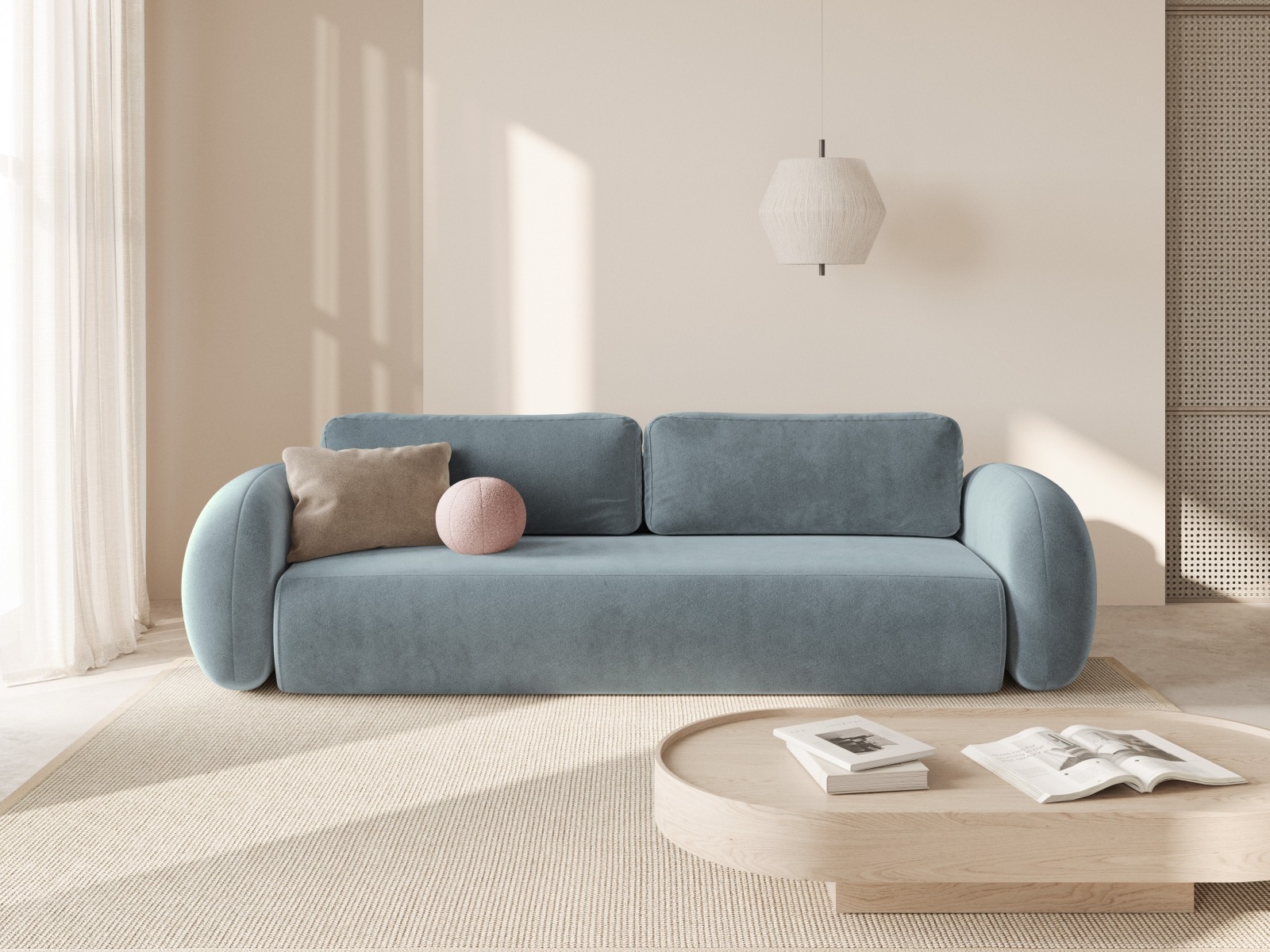 Разтегателен диван Franklin 206 (Magic Velvet 2224)