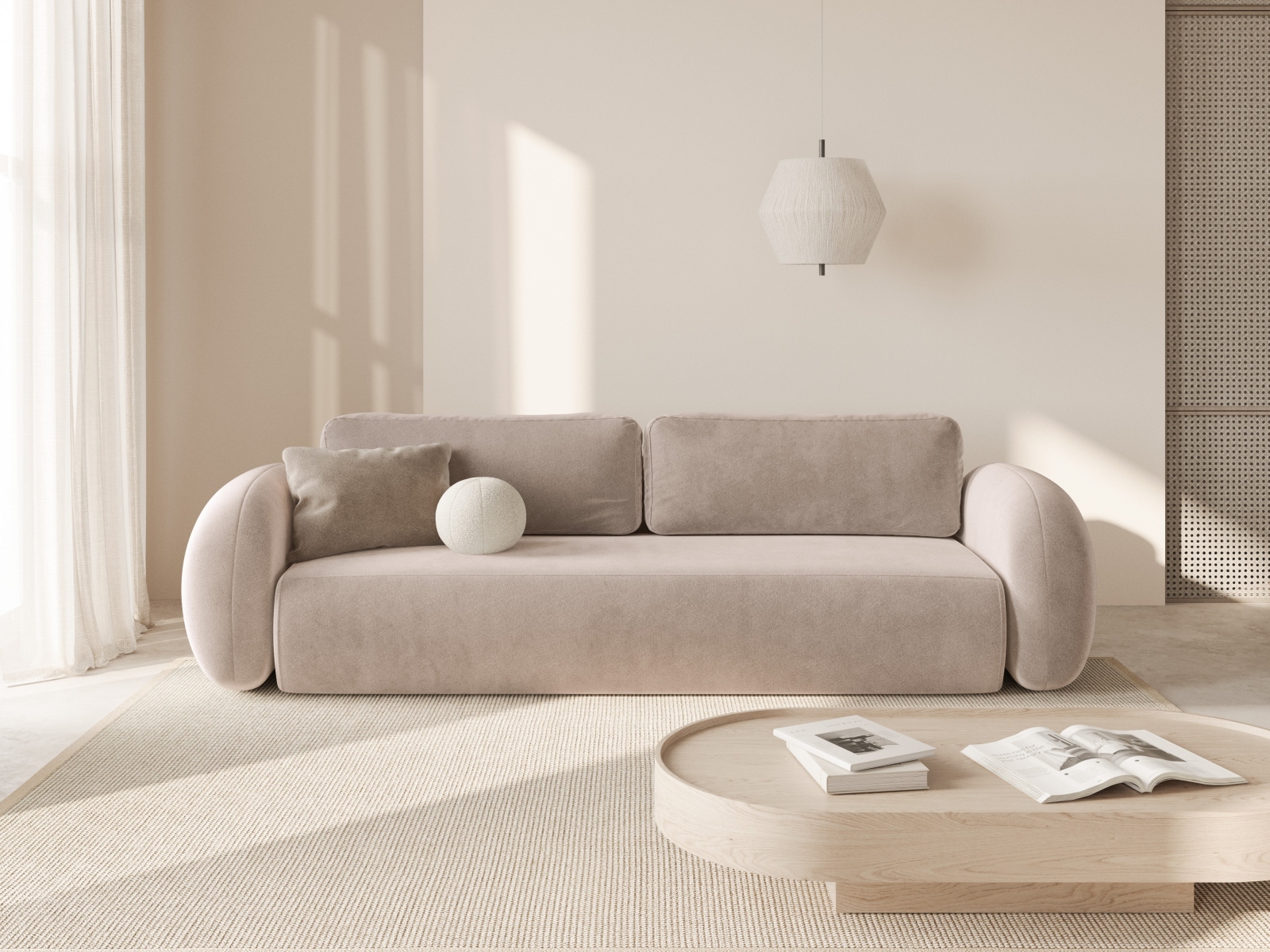 Разтегателен диван Franklin 206 (Magic Velvet 2282)