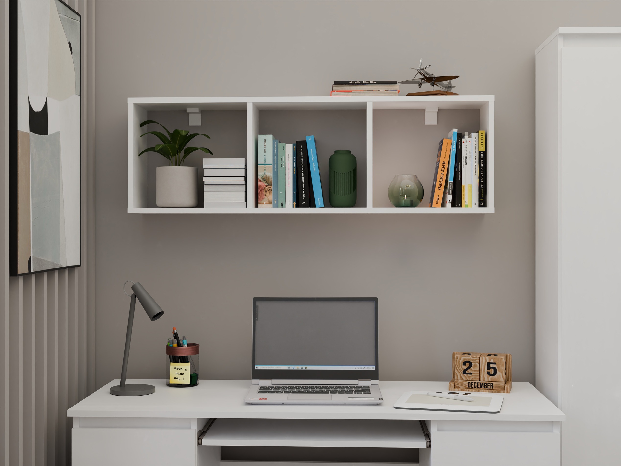 Стенна етажерка Mandeville 336