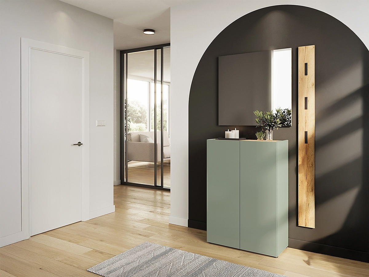 Комплект за антре Lircamu 104 (Пепеливо зелен)