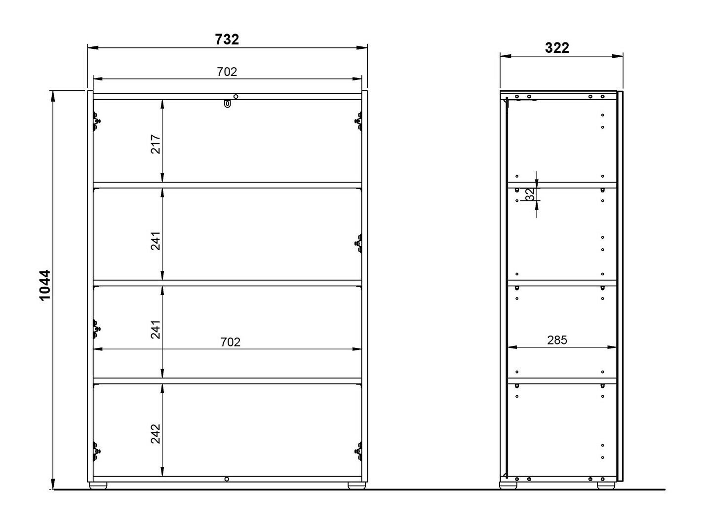 Комплект за антре Lircamu 104 (Пепеливо зелен)