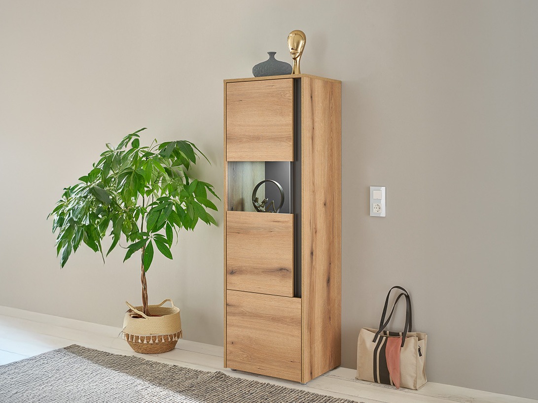 Етажерка Elbsori 102 (Дъб + Антрацит)