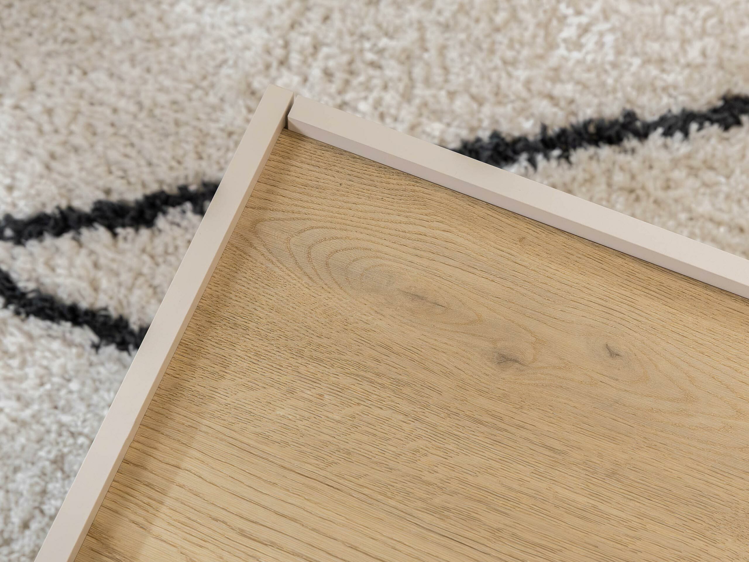 Комплект за хол Comfivo Tilia (Светлокафяво + Дъб)