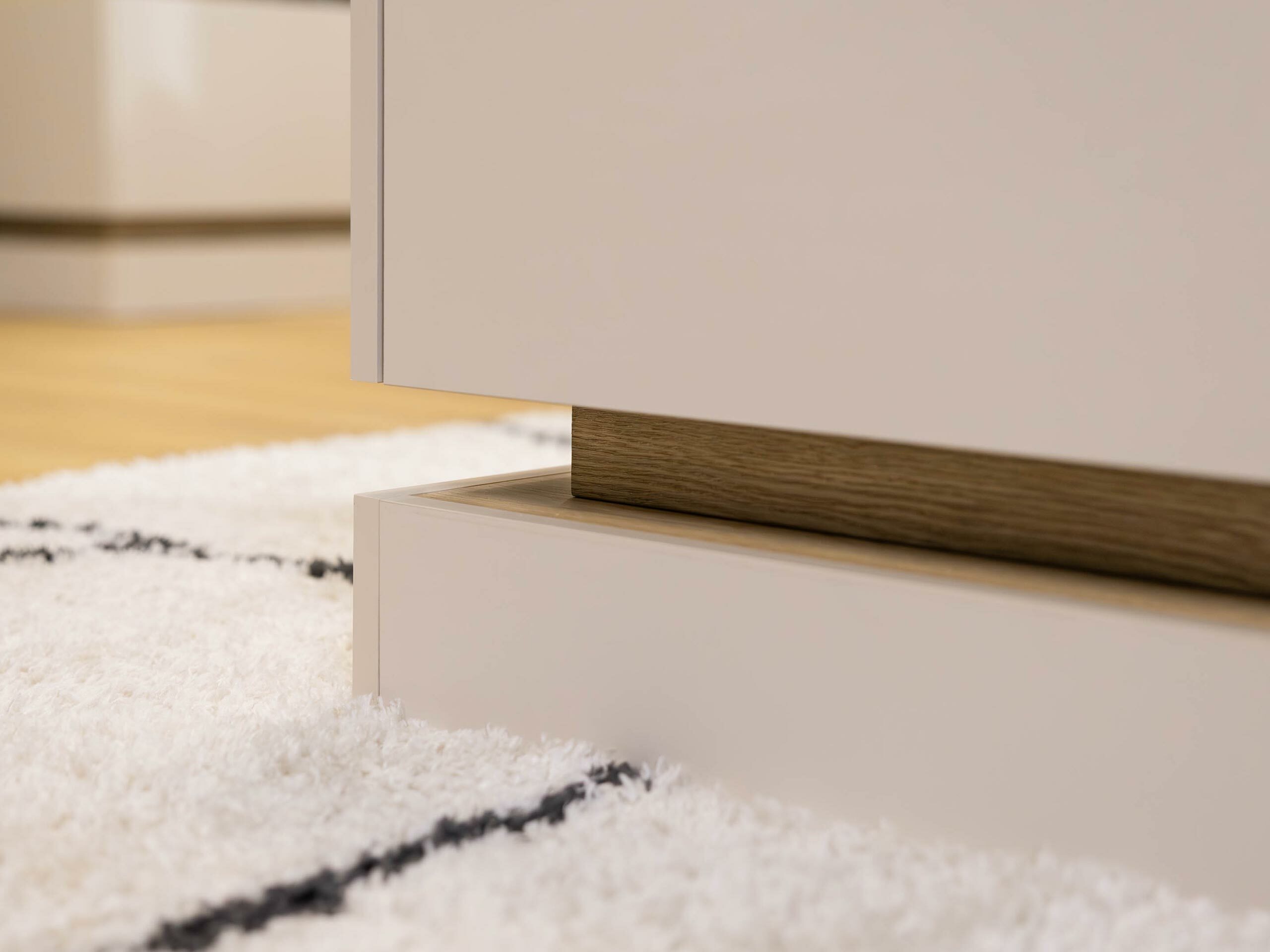 ТВ шкаф Comfivo Tilia (Светлокафяво + Дъб)