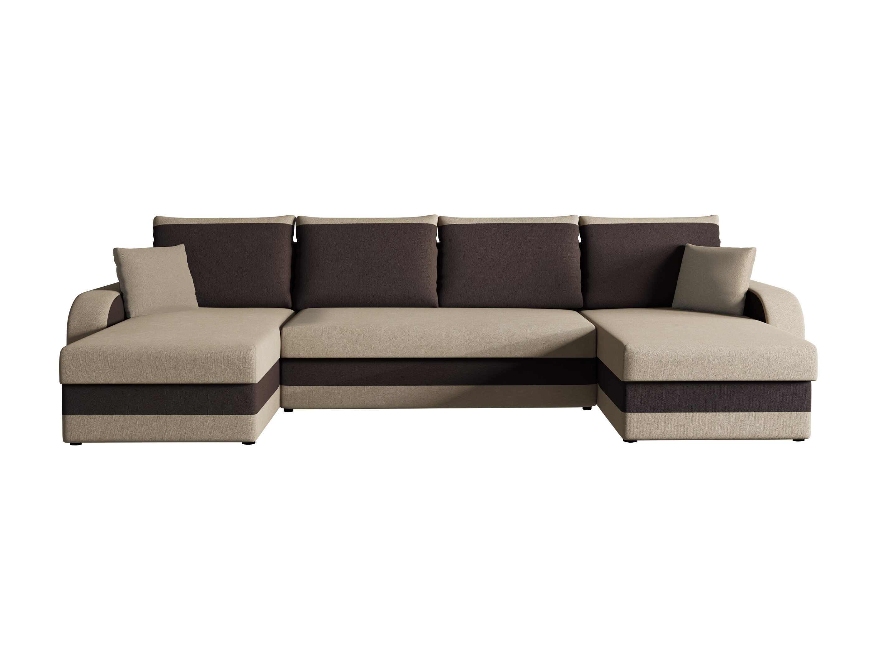 Ъглов диван Comfivo Melissa IV (Alova 07 + Alova 68)