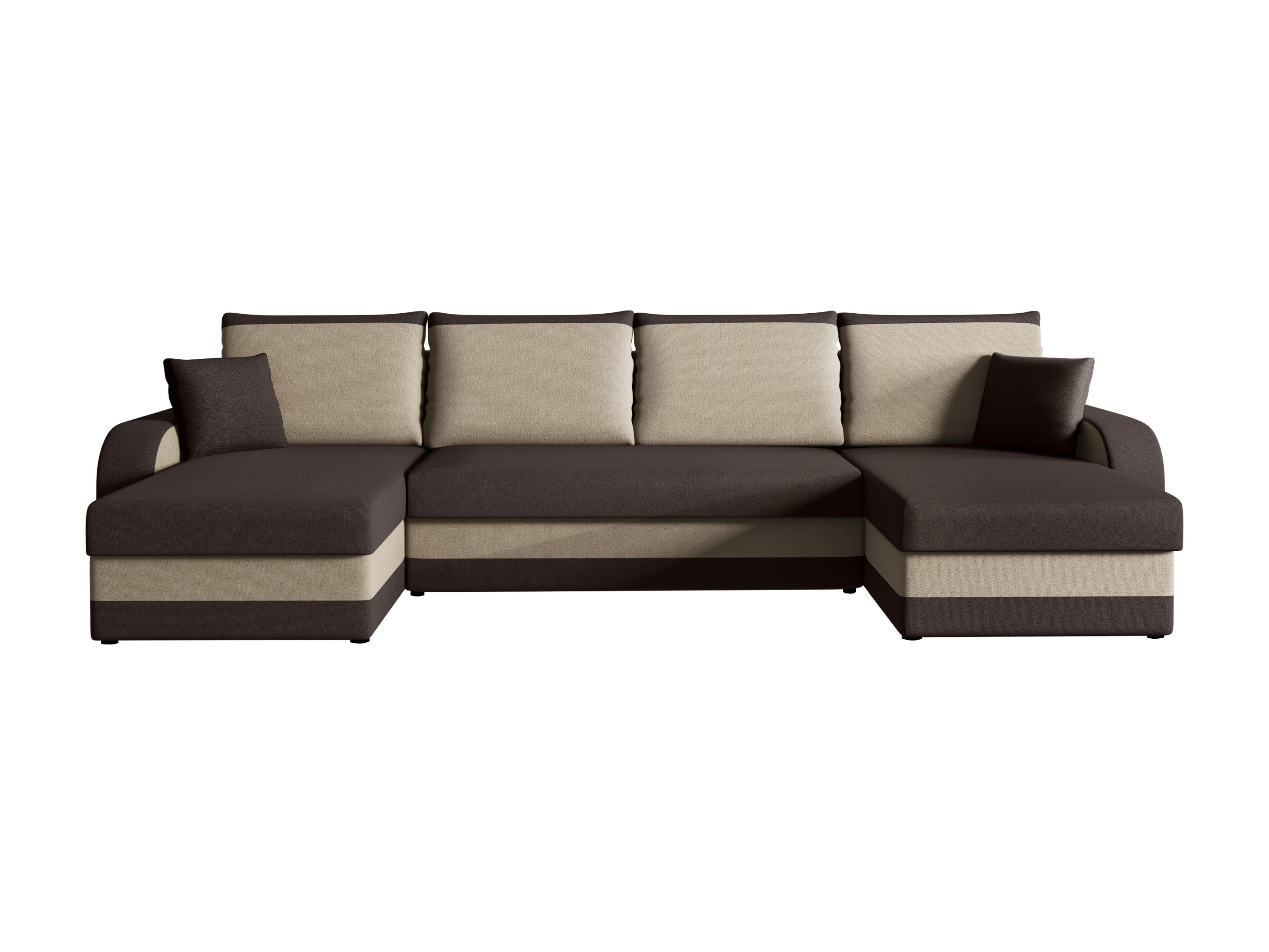 Ъглов диван Comfivo Melissa IV (Alova 68 + Alova 07)