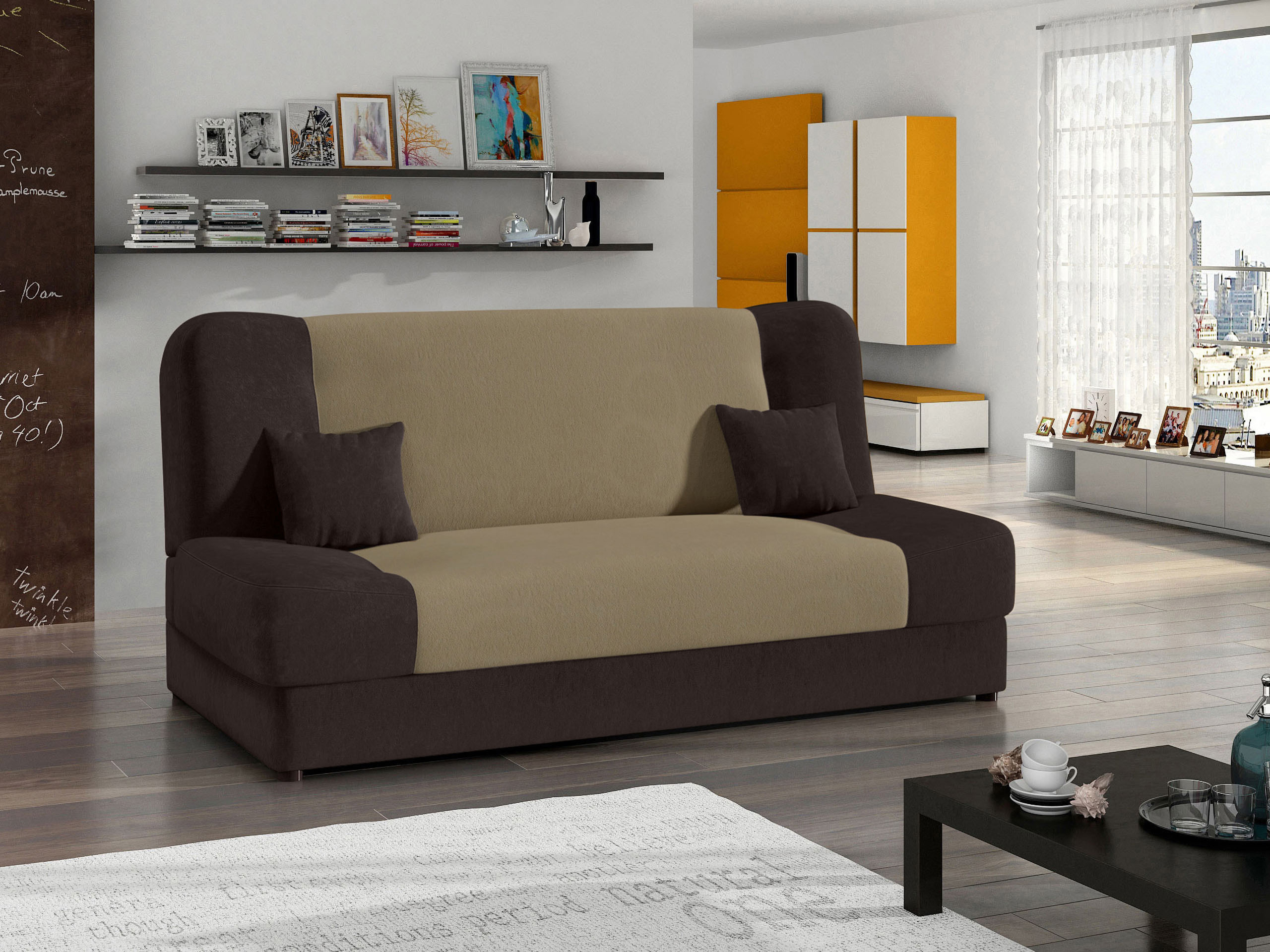 Разтегателен диван Comfivo Cera I (Alova 07 + Alova 68)