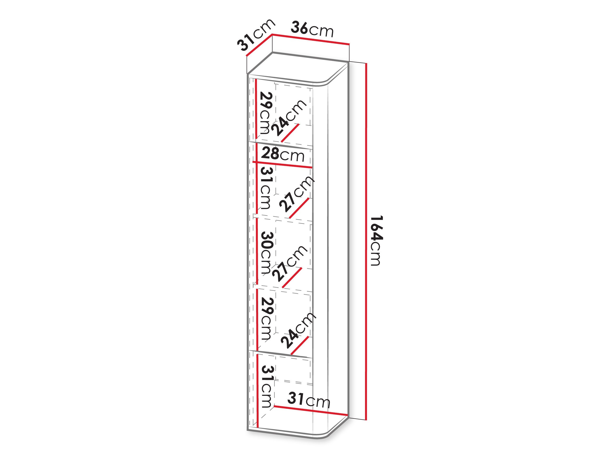 Стенна етажерка Oratio II