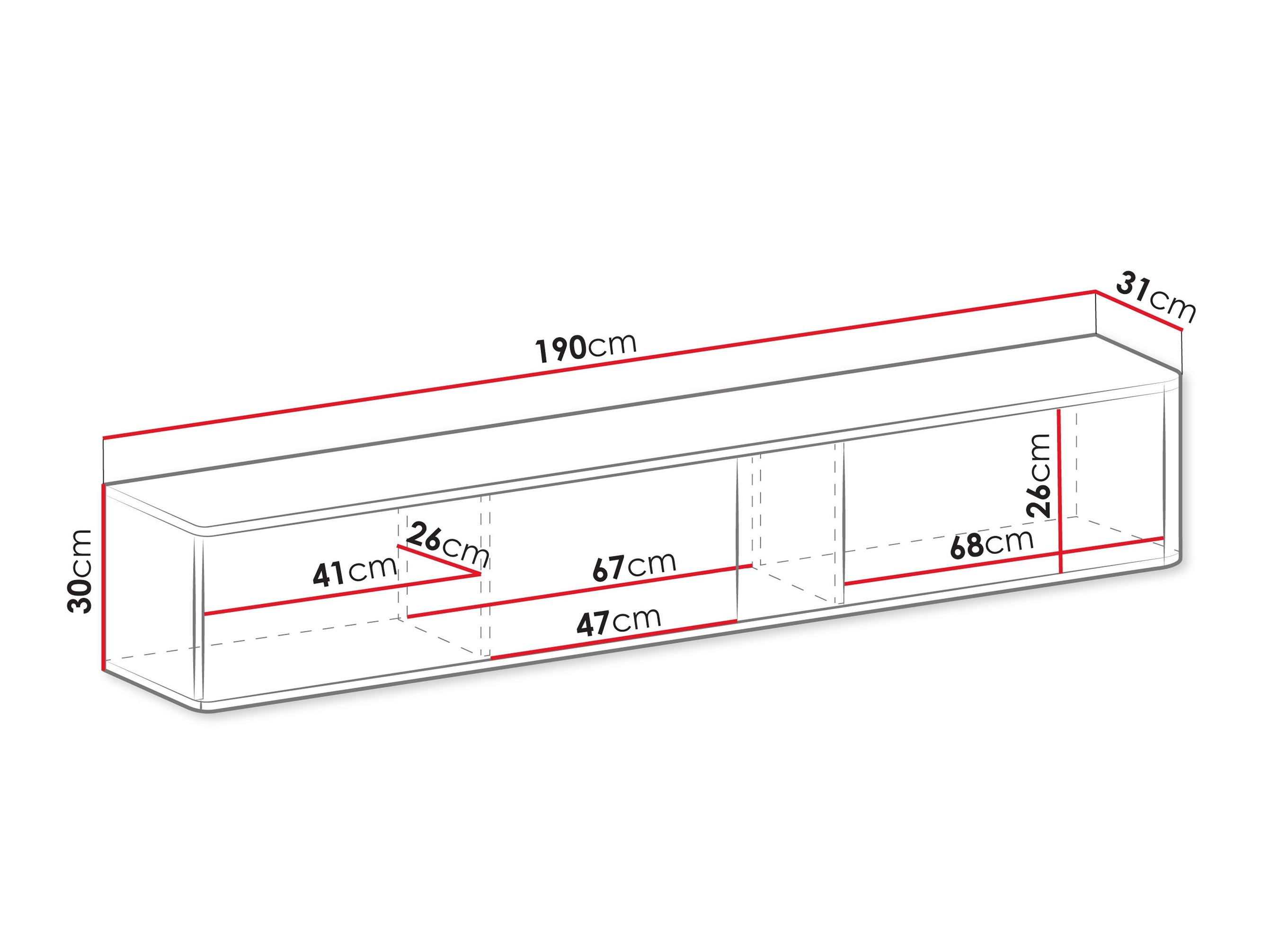 ТВ шкаф Dormele 102