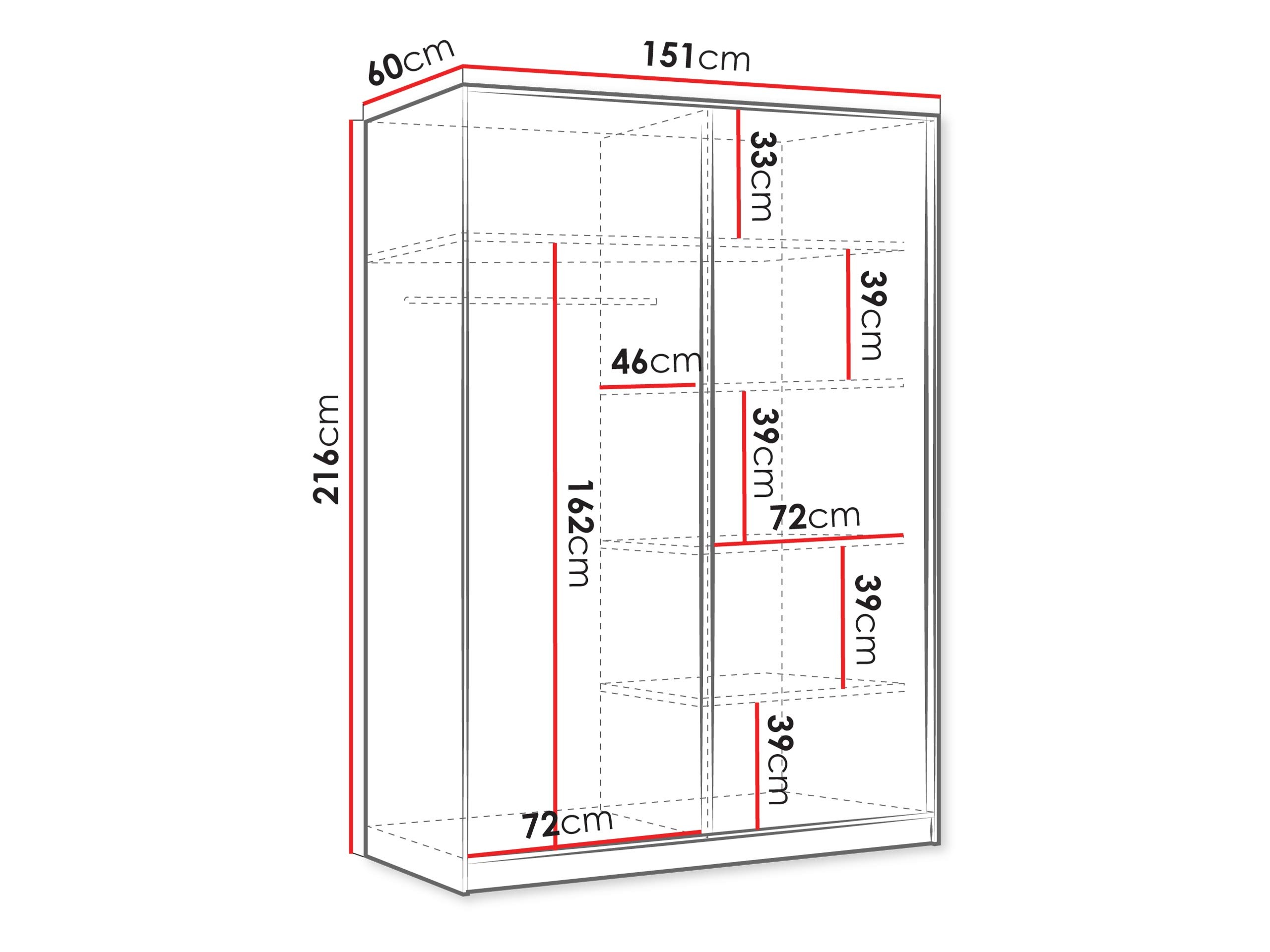 Гардероб Comfivo Larmire 124 (Бежов)