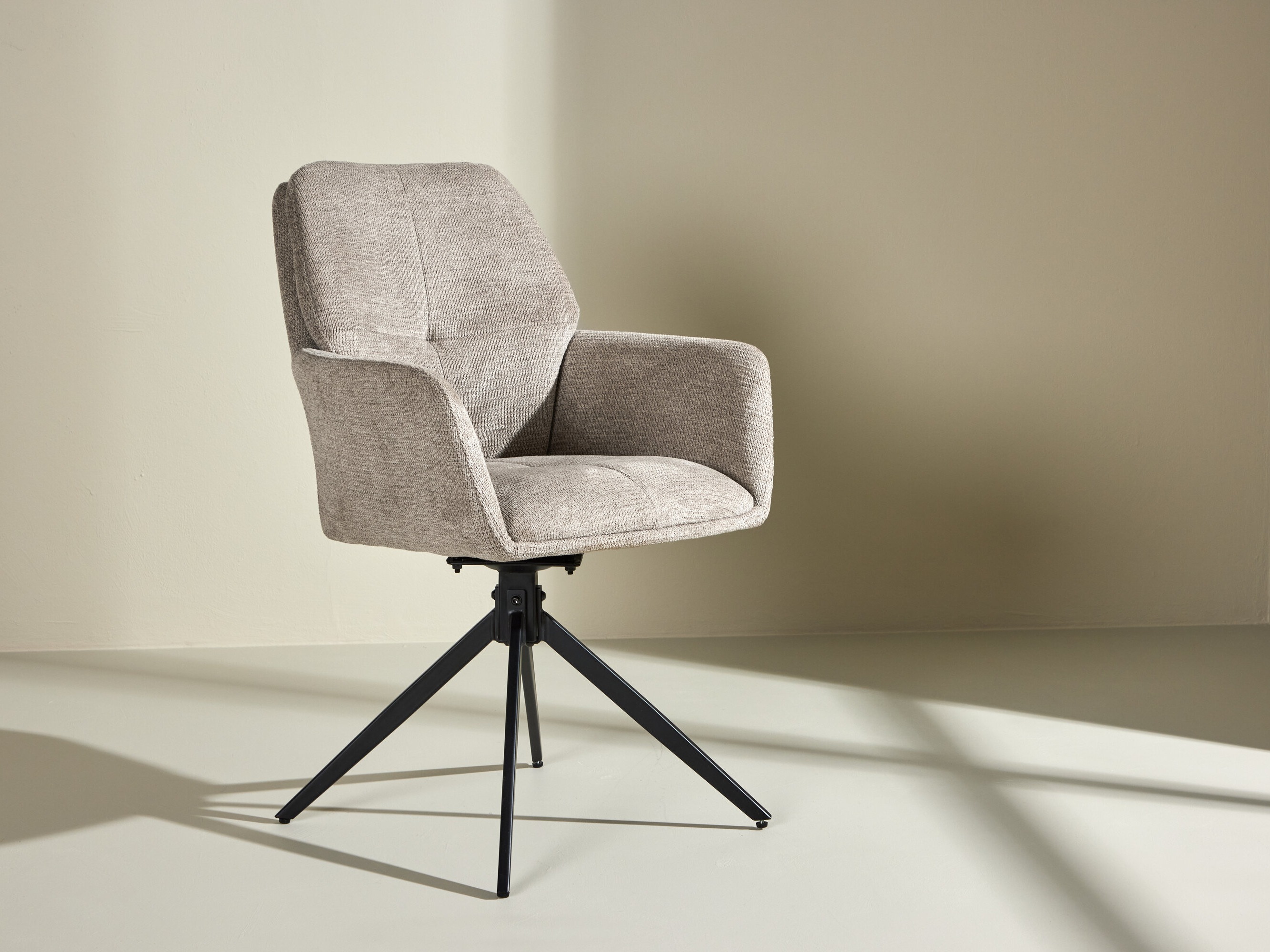 Стол Dallas 4935 (Кафяв + Черен)