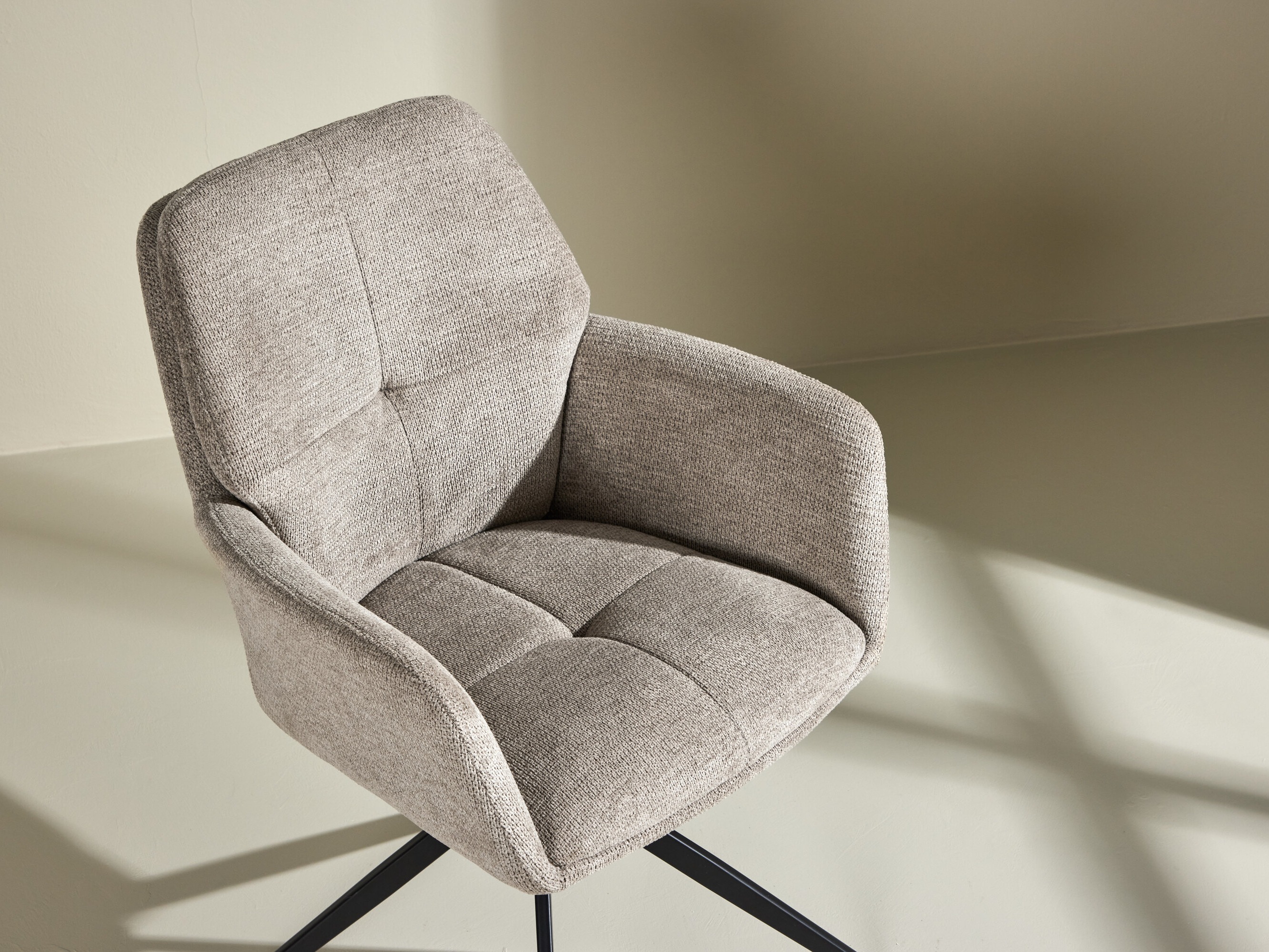 Стол Dallas 4935 (Кафяв + Черен)