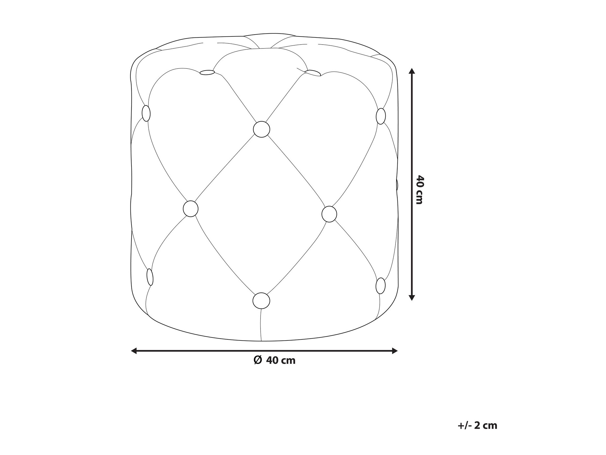 Табуретка Berwyn 1598 (Светло сив)
