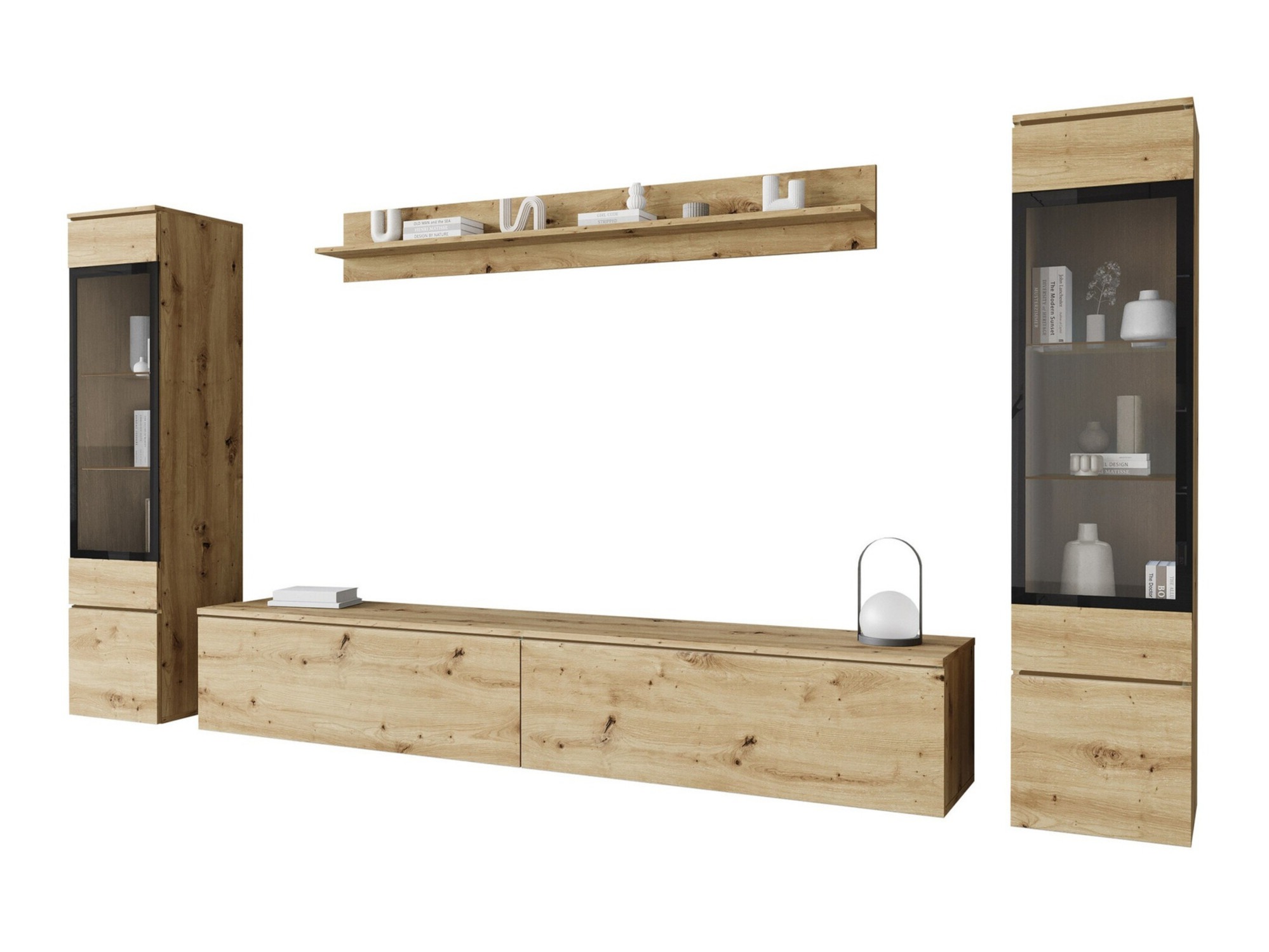 Комплект за хол Mirfivo 101 (Artisan дъб)