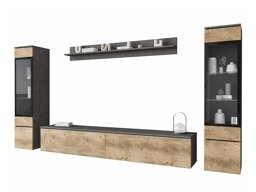 Комплект за хол Sarasota 126 (Matera сив + Кестен)