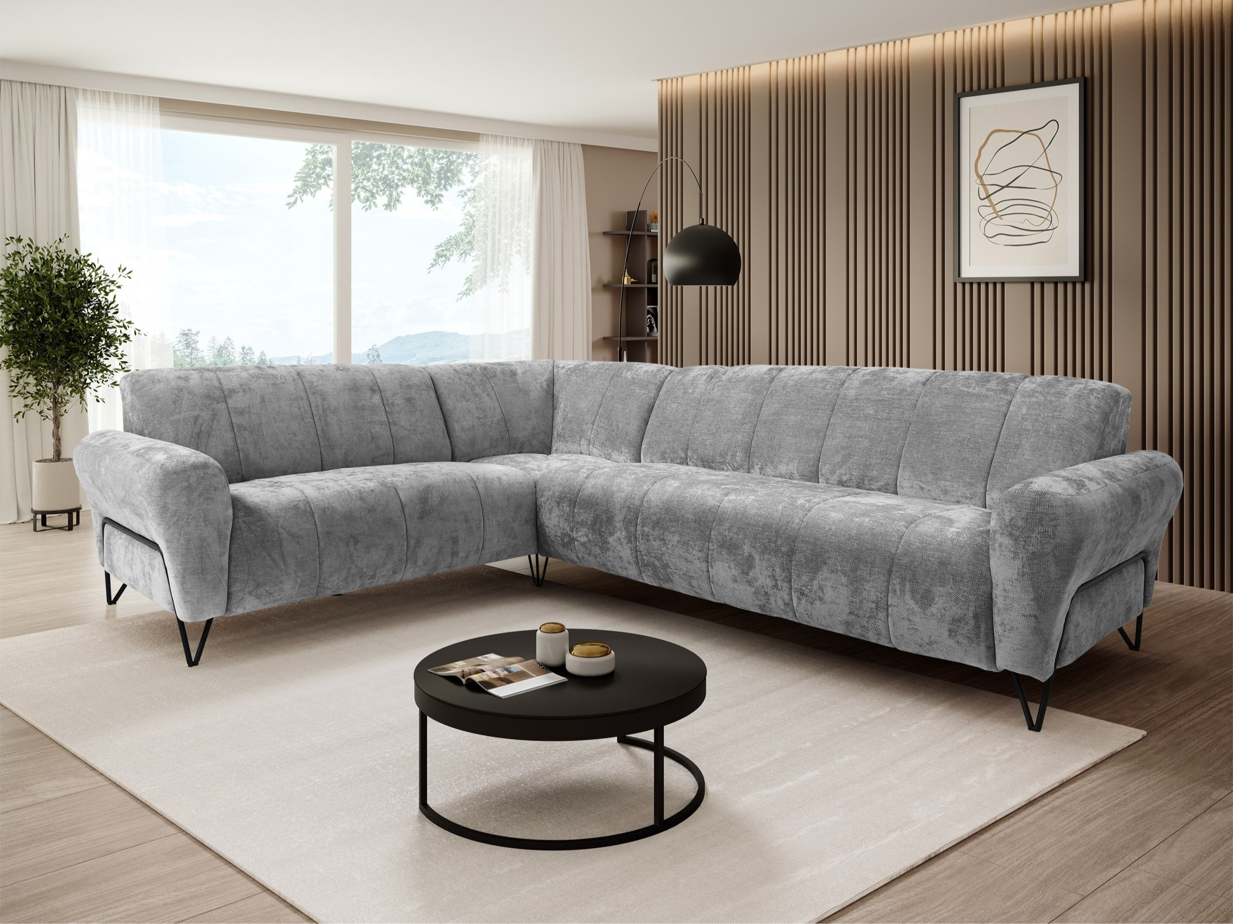 Ъглов диван Avicava 100 (Vega 13)
