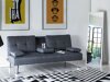 Разтегателен диван Berwyn 417 (Тъмно сив)
