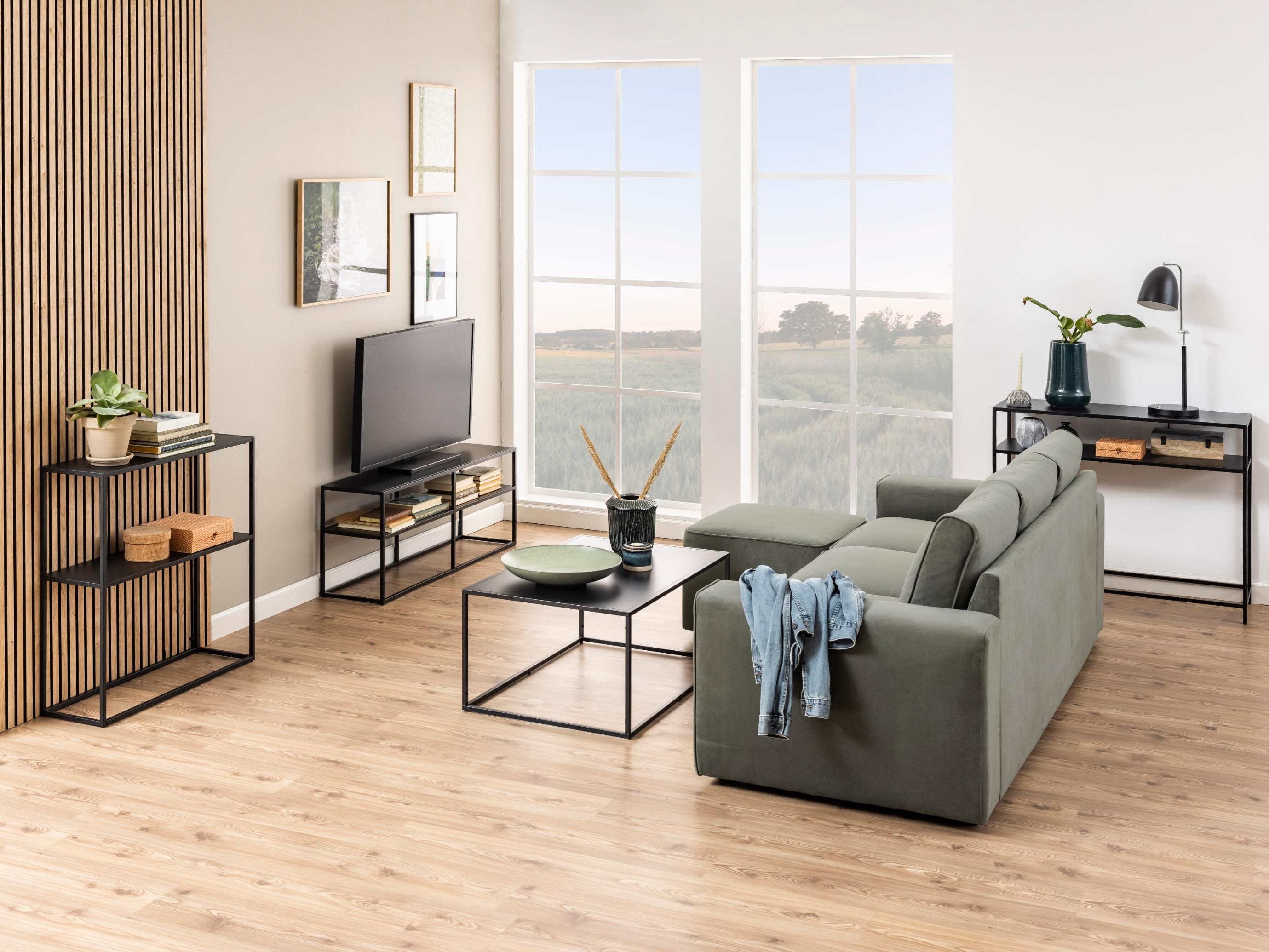 ТВ шкаф Norsica Camsoni 103 (Черен)