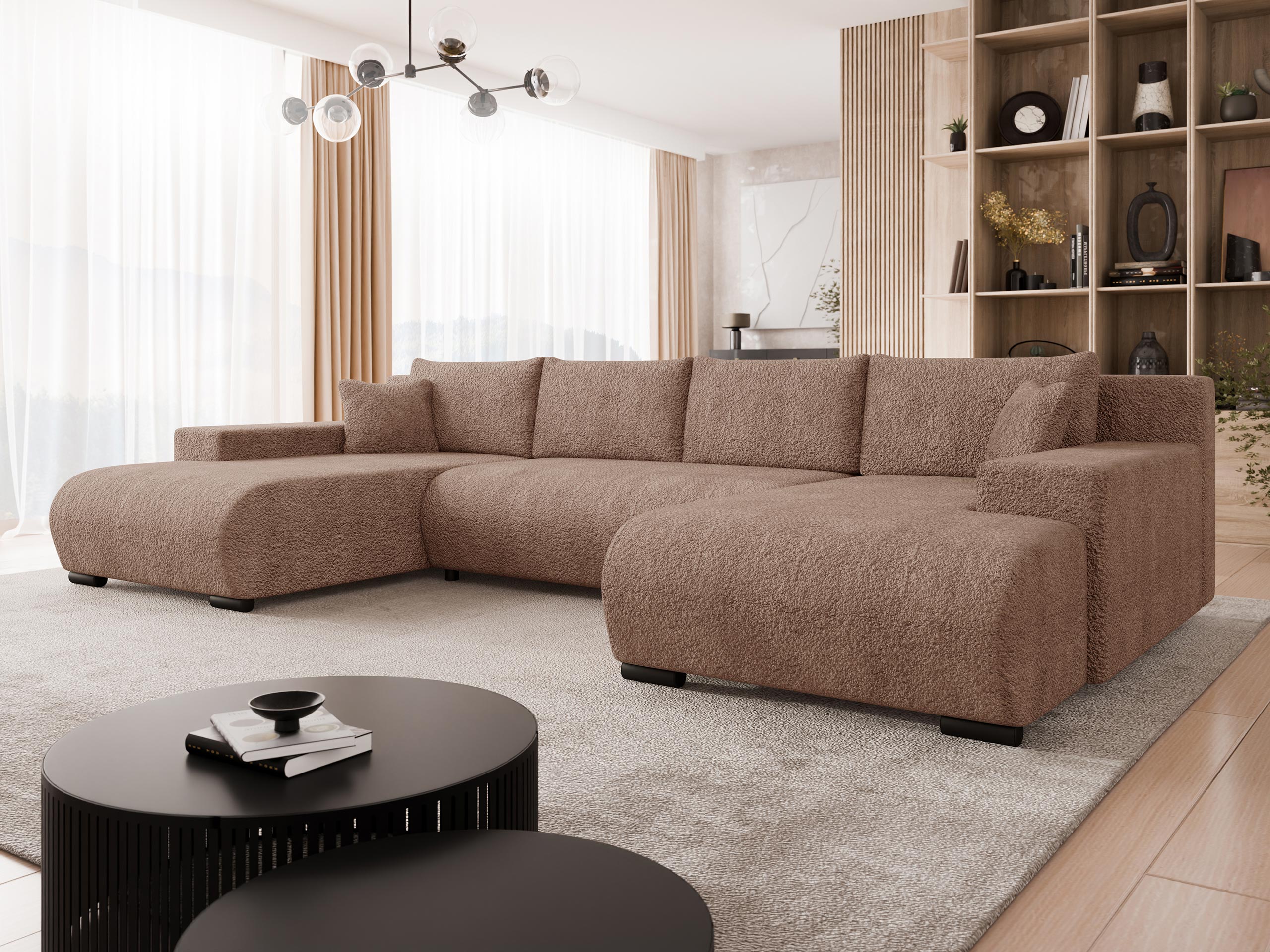 Ъглов диван Comfivo Equus (Coral 45)