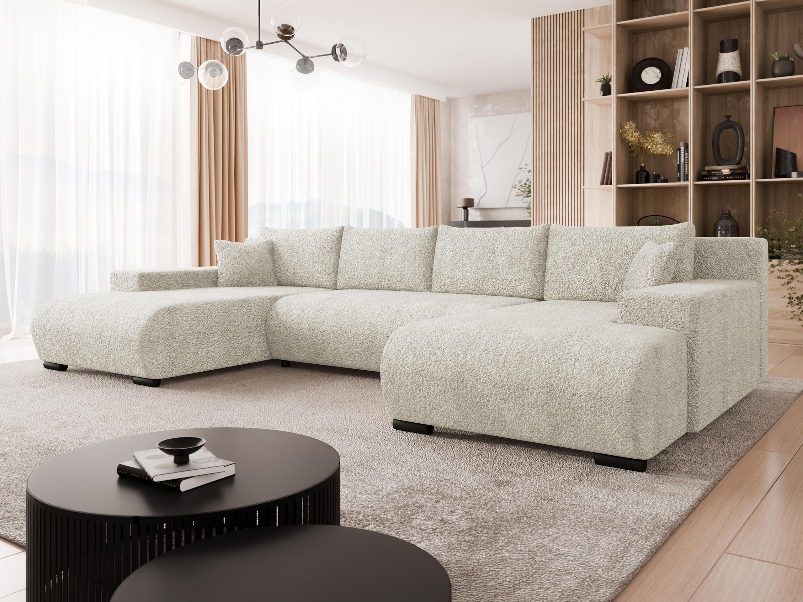 Ъглов диван Comfivo Equus (Coral 65)
