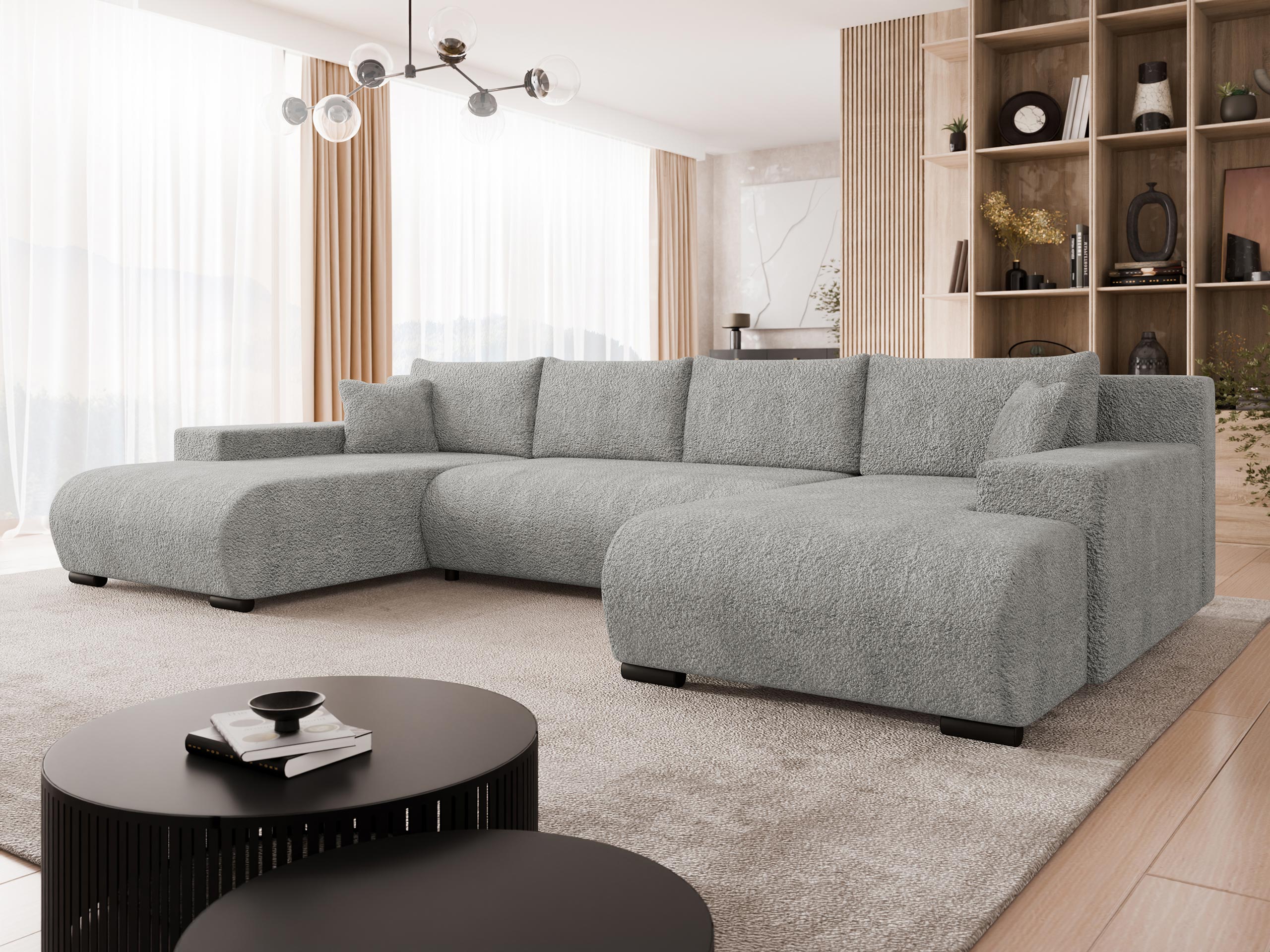 Ъглов диван Comfivo Equus (Coral 75)