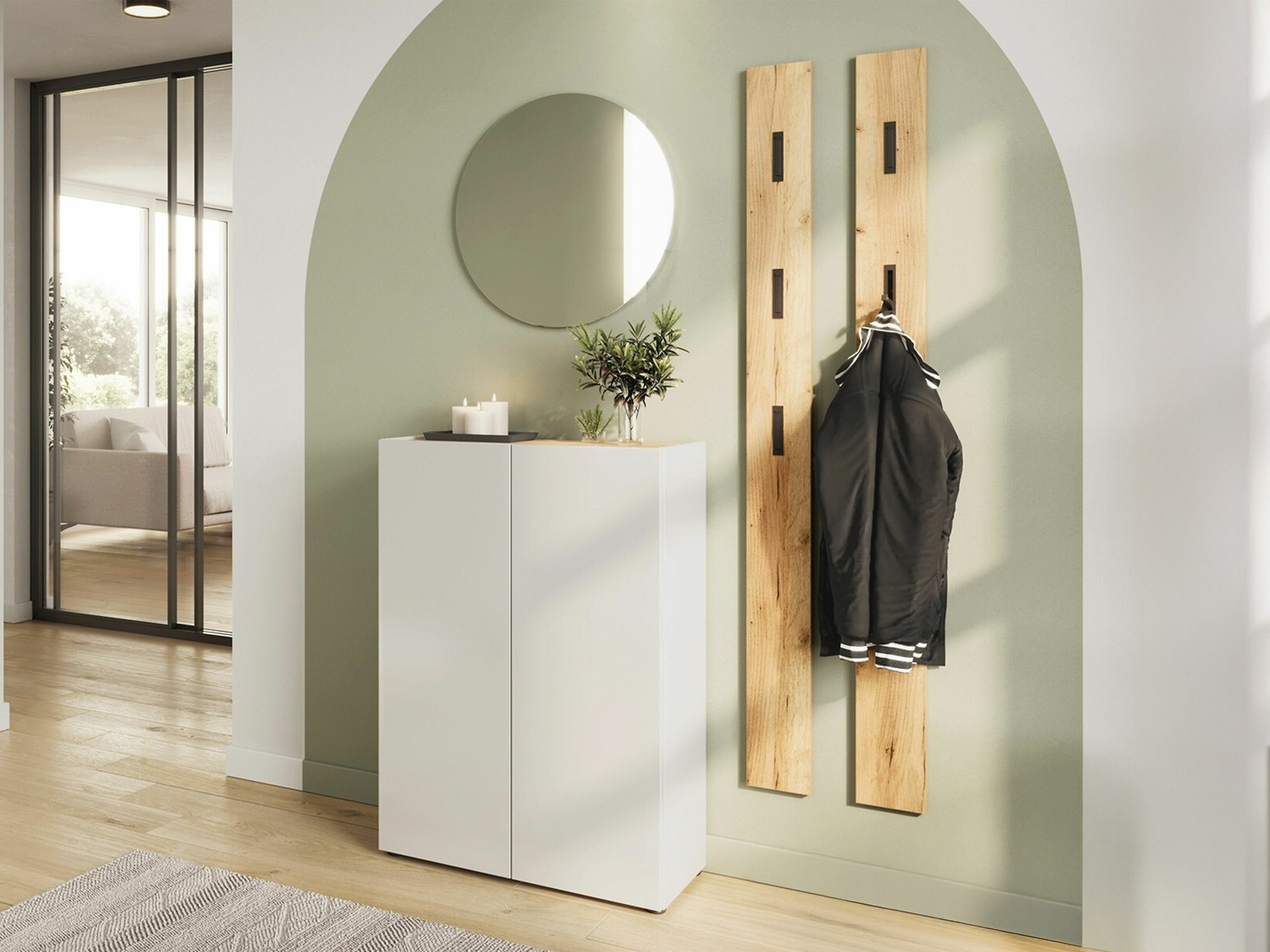 Комплект за антре Lircamu 101 (Бял)