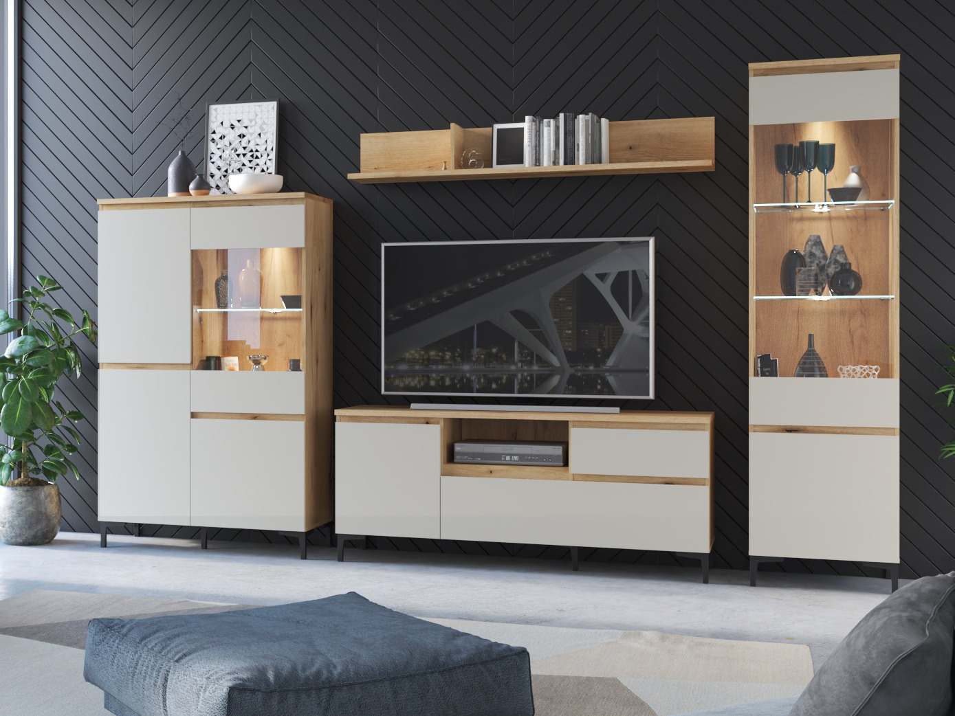 Гардероб Ontario 175