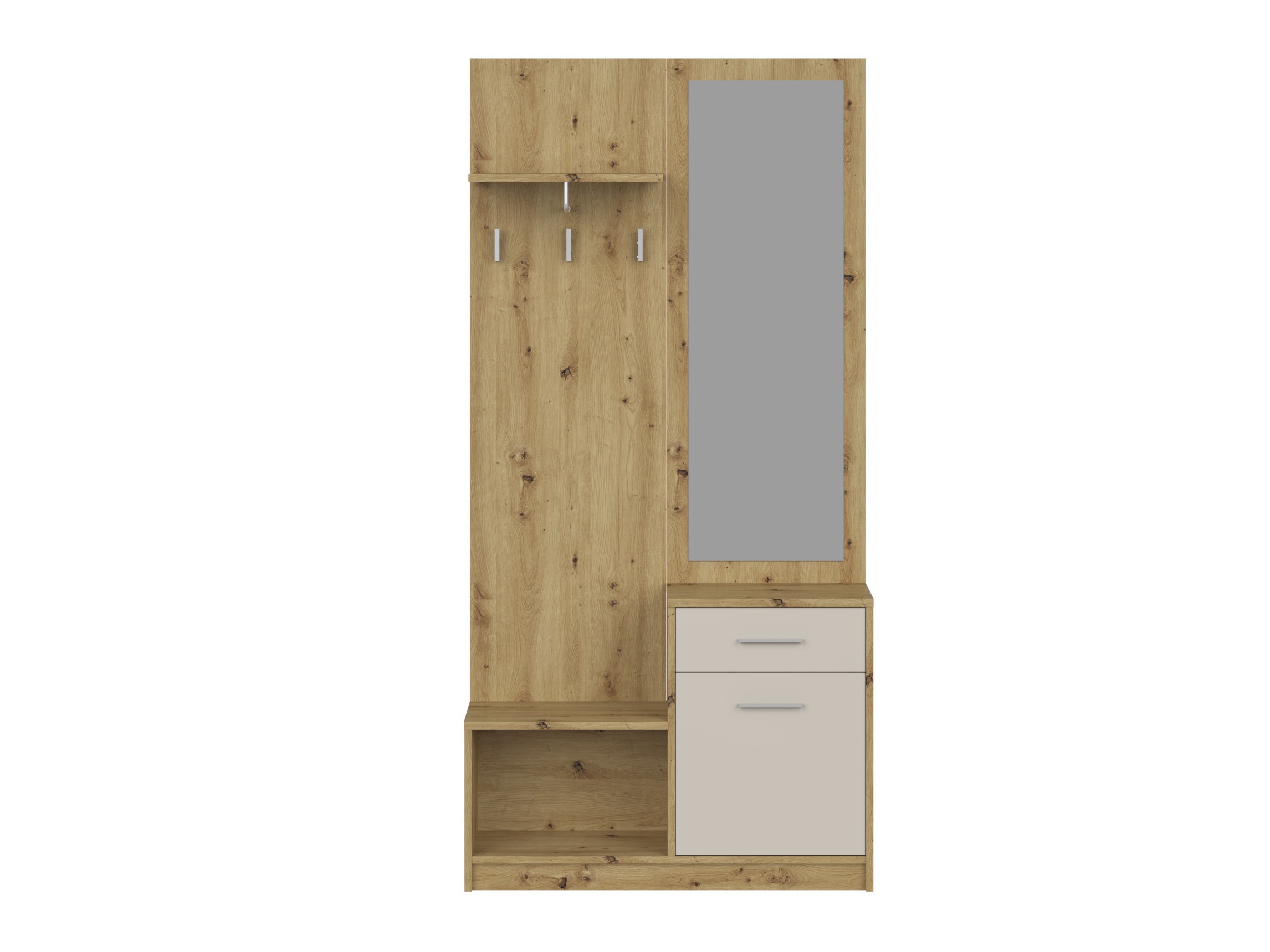 Комплект за антре Houston 2084 (Artisan дъб + Кашмир)