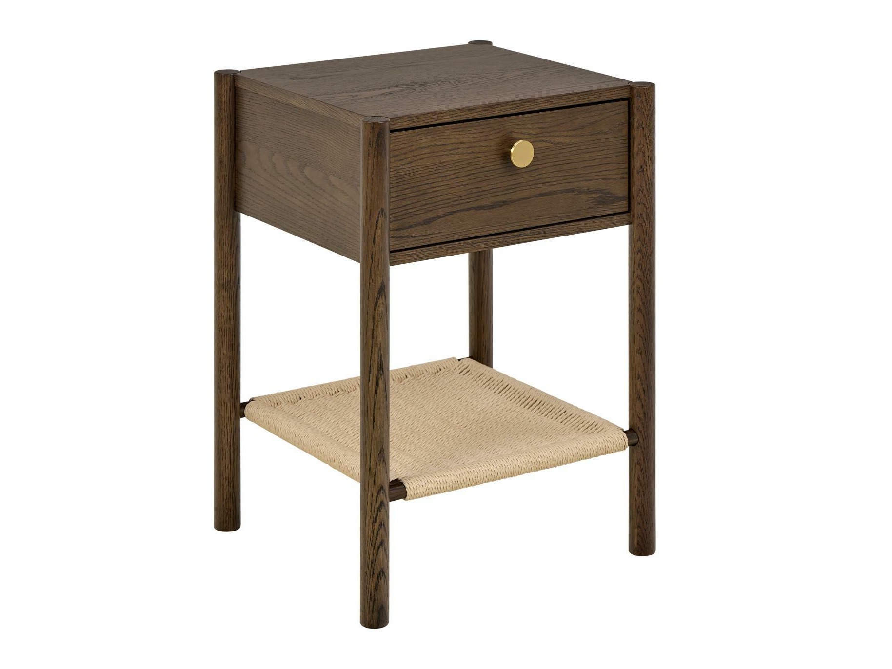 Нощно шкафче Norsica 983 (Тъмен дъб)