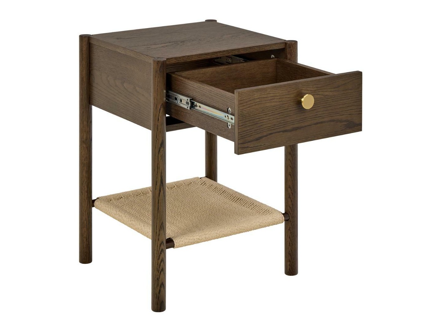 Нощно шкафче Norsica 983 (Тъмен дъб)