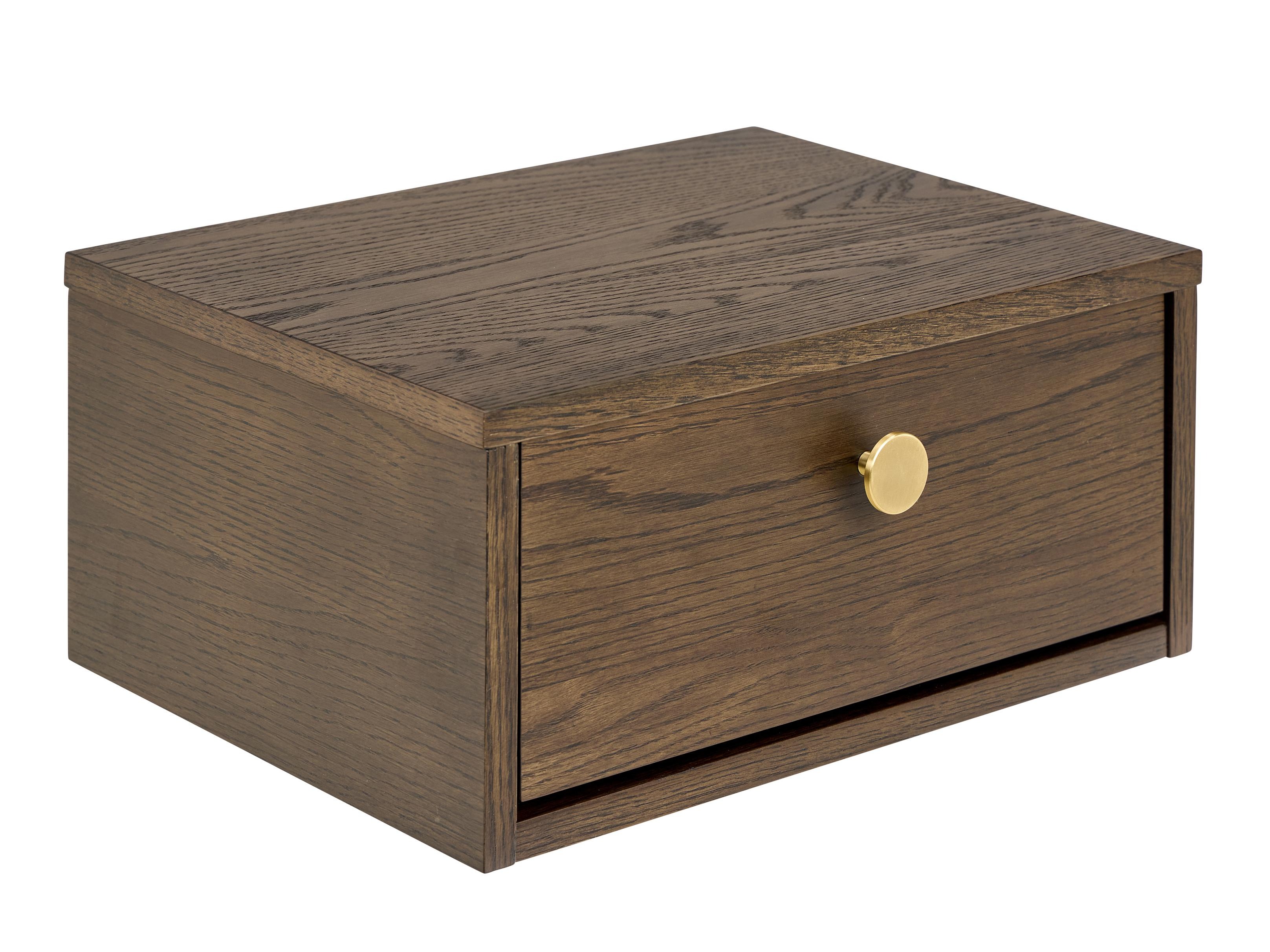 Нощно шкафче Norsica 984 (Тъмен дъб)