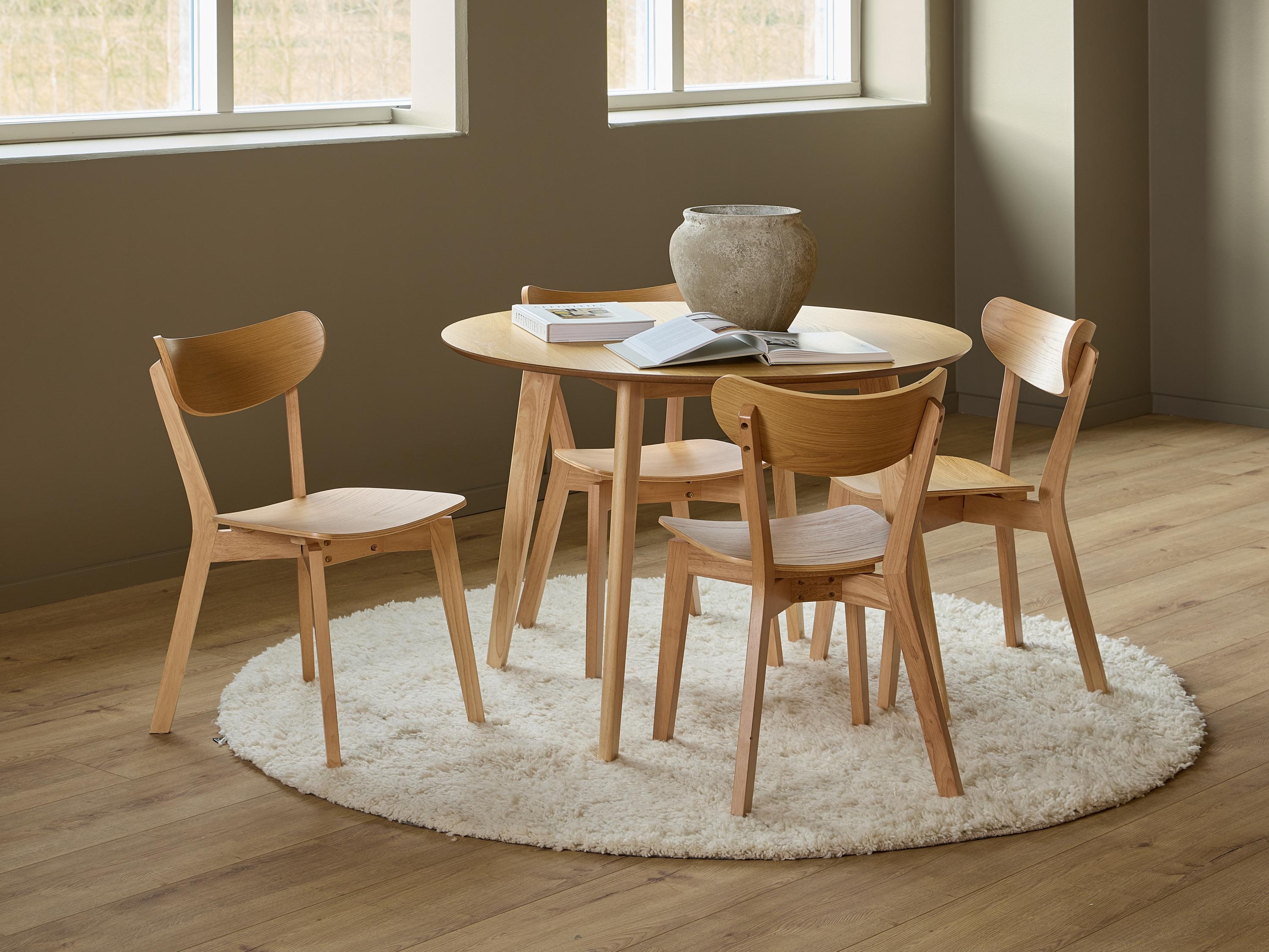 Маса и столове за трапезария Norsica 992 (Дъб)