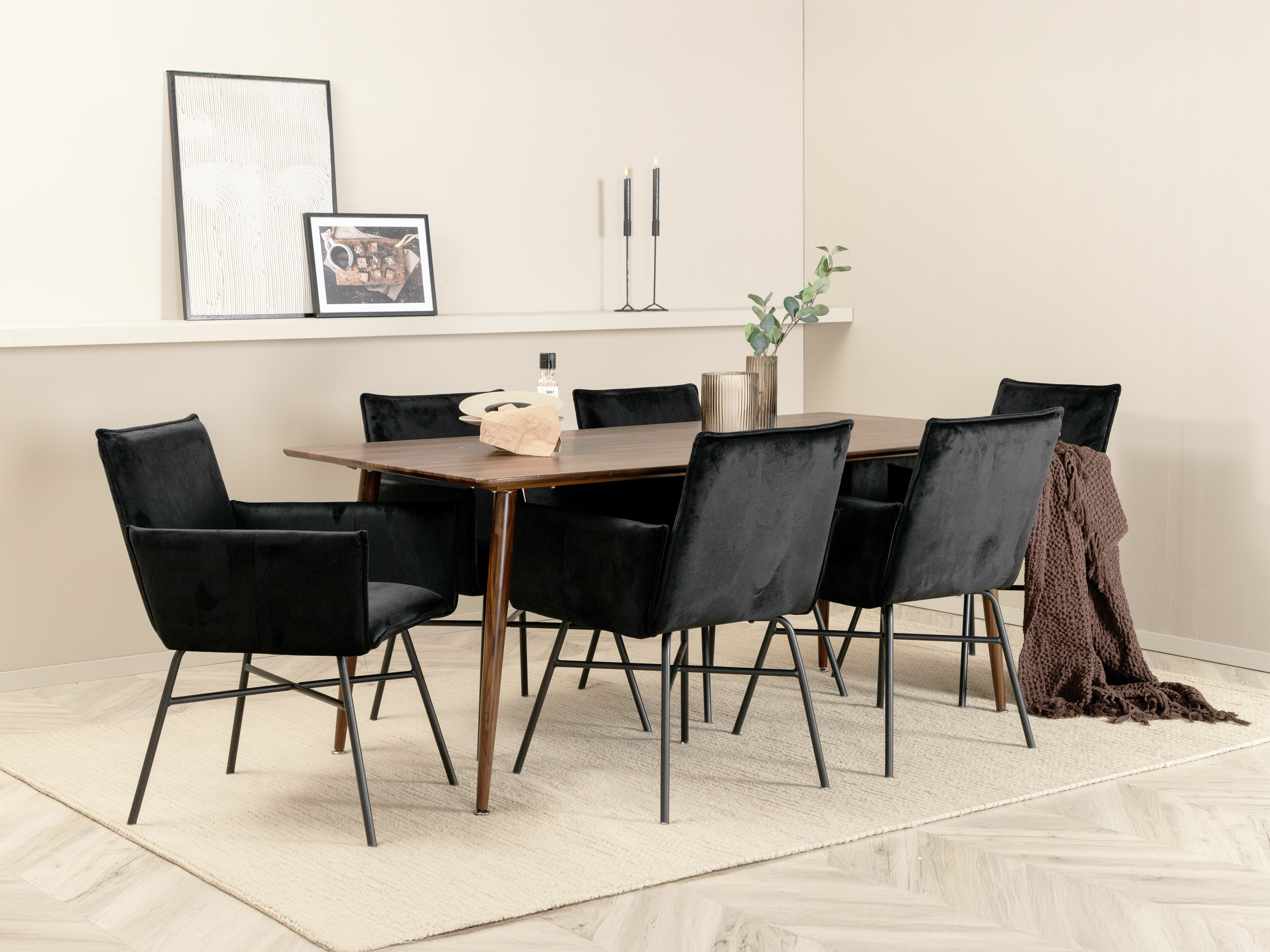 Маса и столове за трапезария Dallas 3871